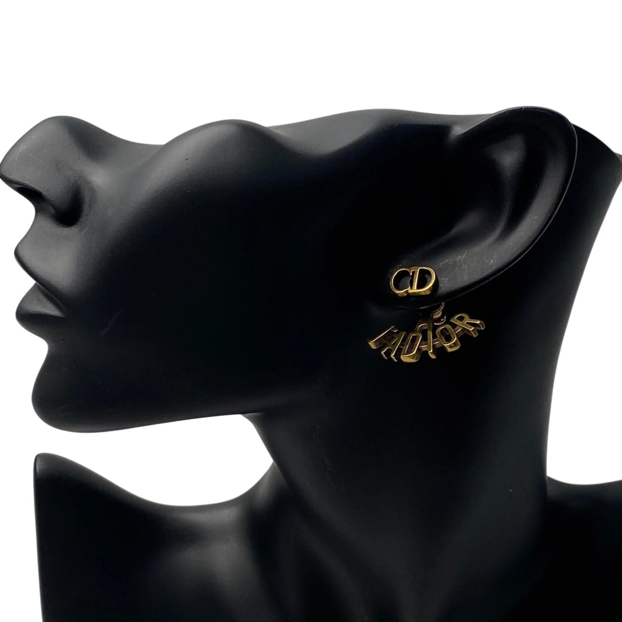 Earrings Gold-Tone Metal - Image 3