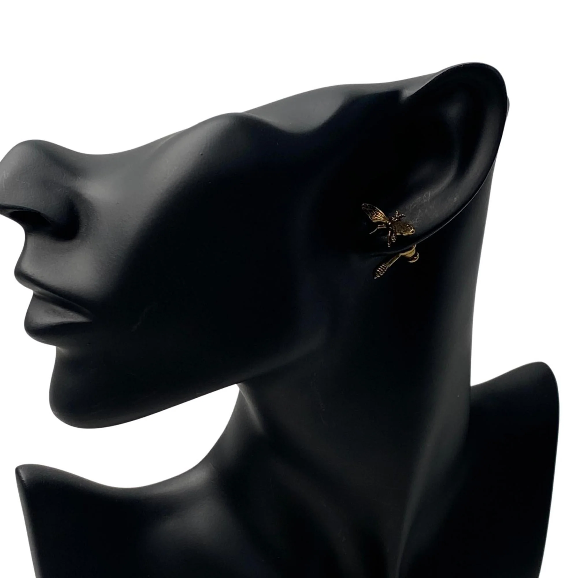Earrings Gold-Tone Metal - Image 6
