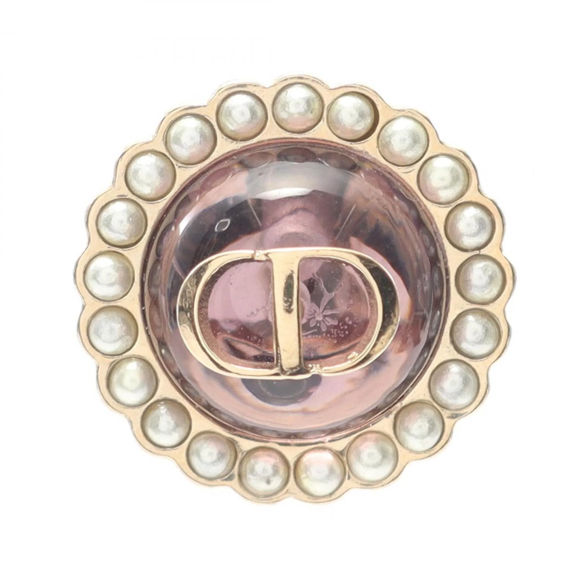 Earrings Gold-Tone Metal