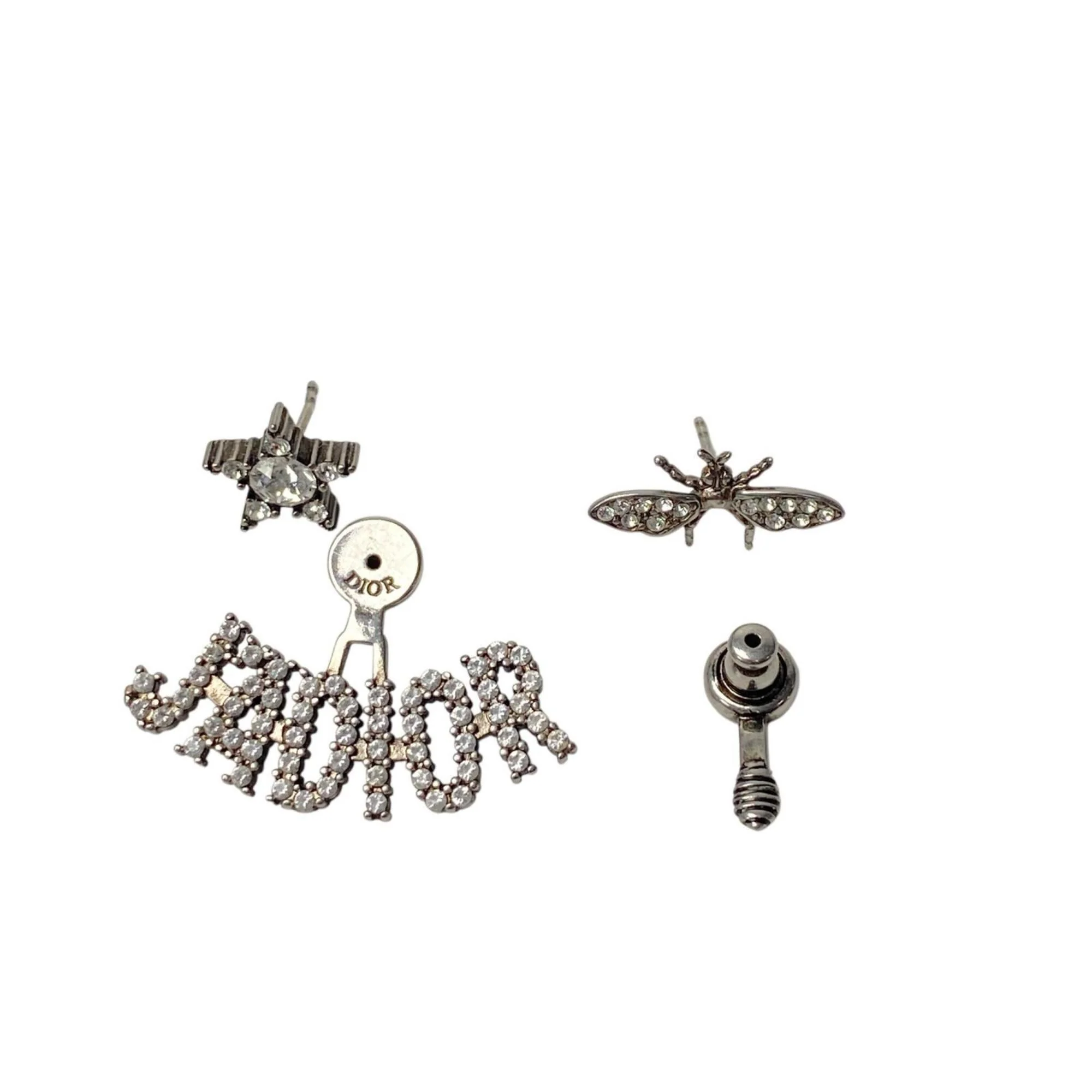 Earrings Silver-Tone Metal - Image 3