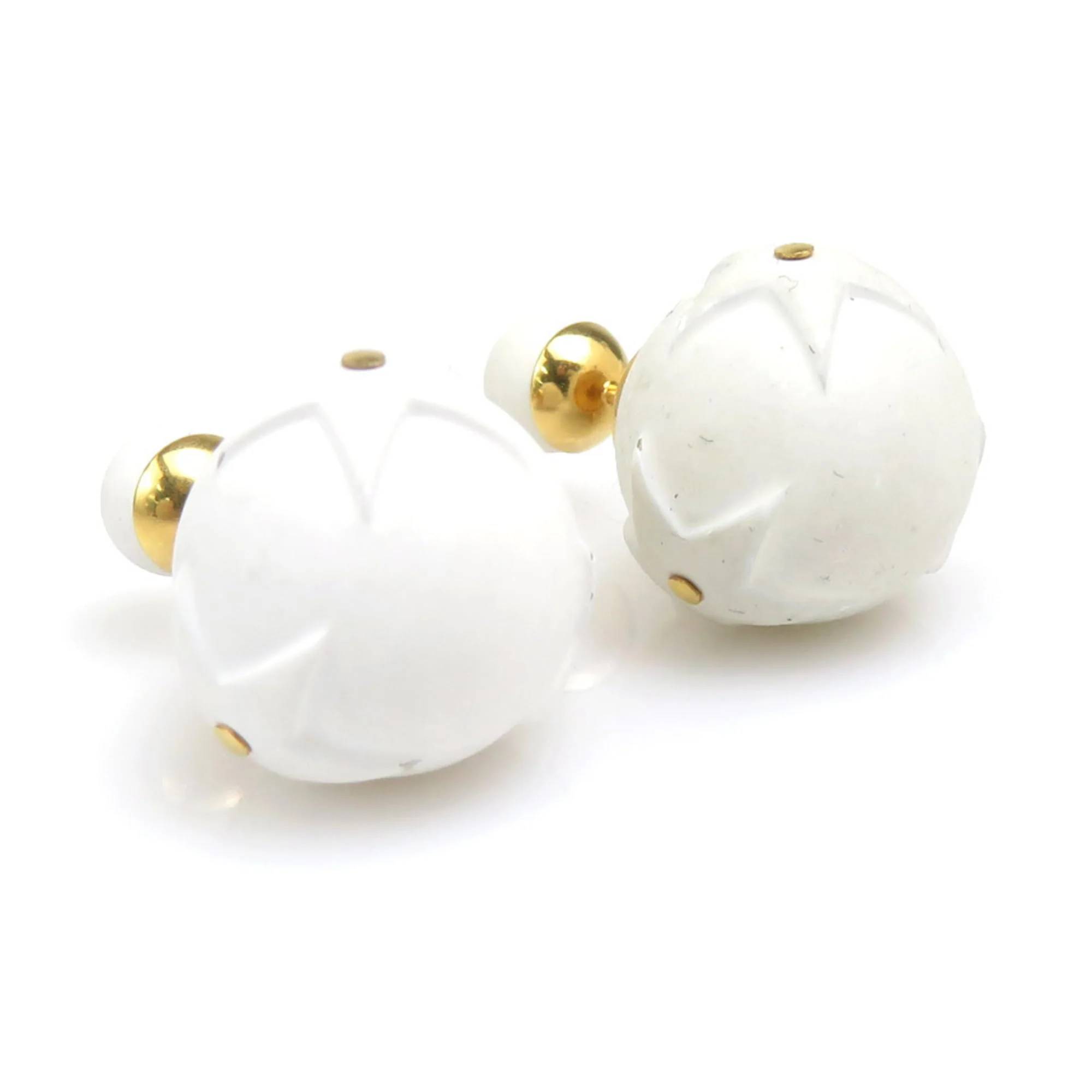 Earrings Tribal Gold-Tone Metal - Image 2