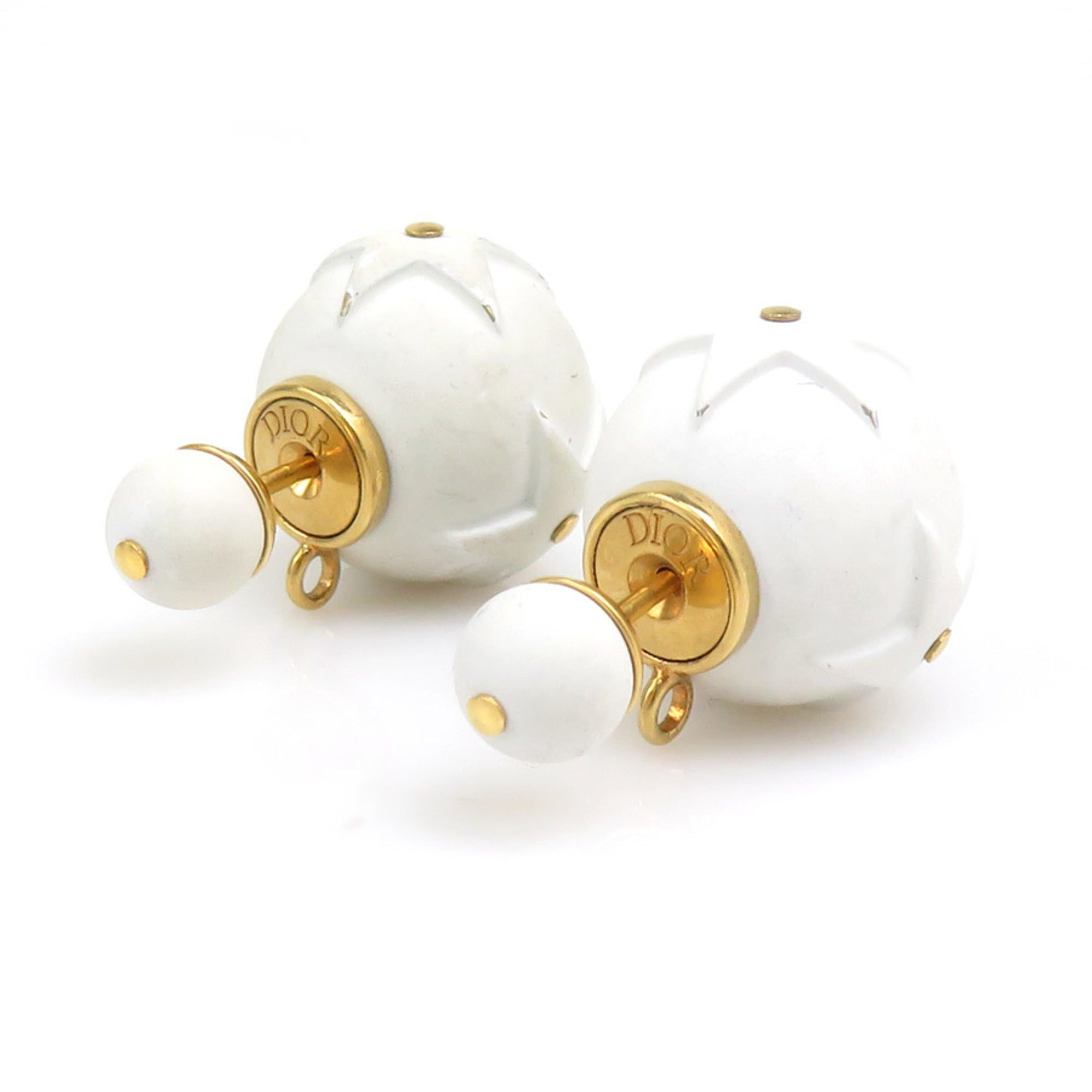 Earrings Tribal Gold-Tone Metal - Image 5