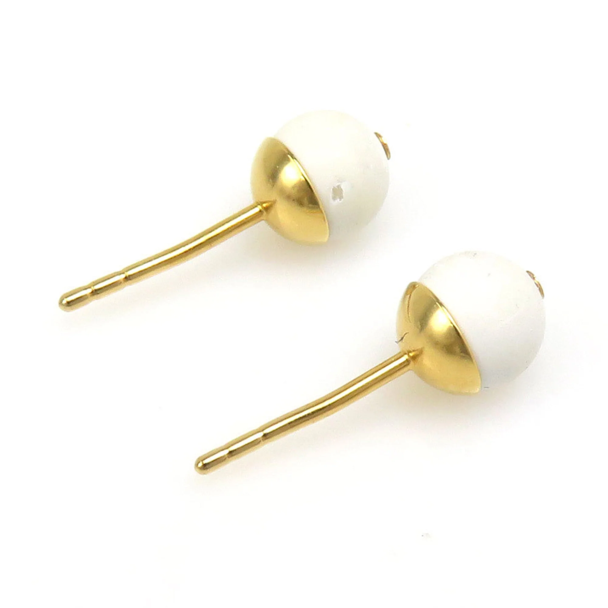 Earrings Tribal Gold-Tone Metal - Image 8