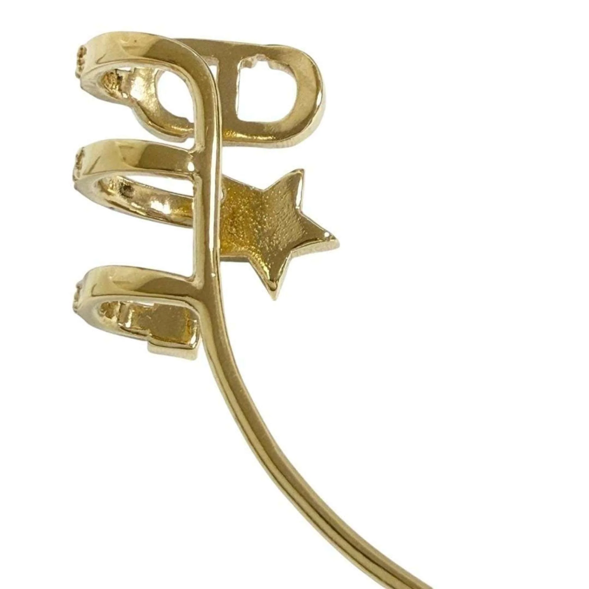Ring Artificial Pearl and Metal and Rhinestone - Image 3