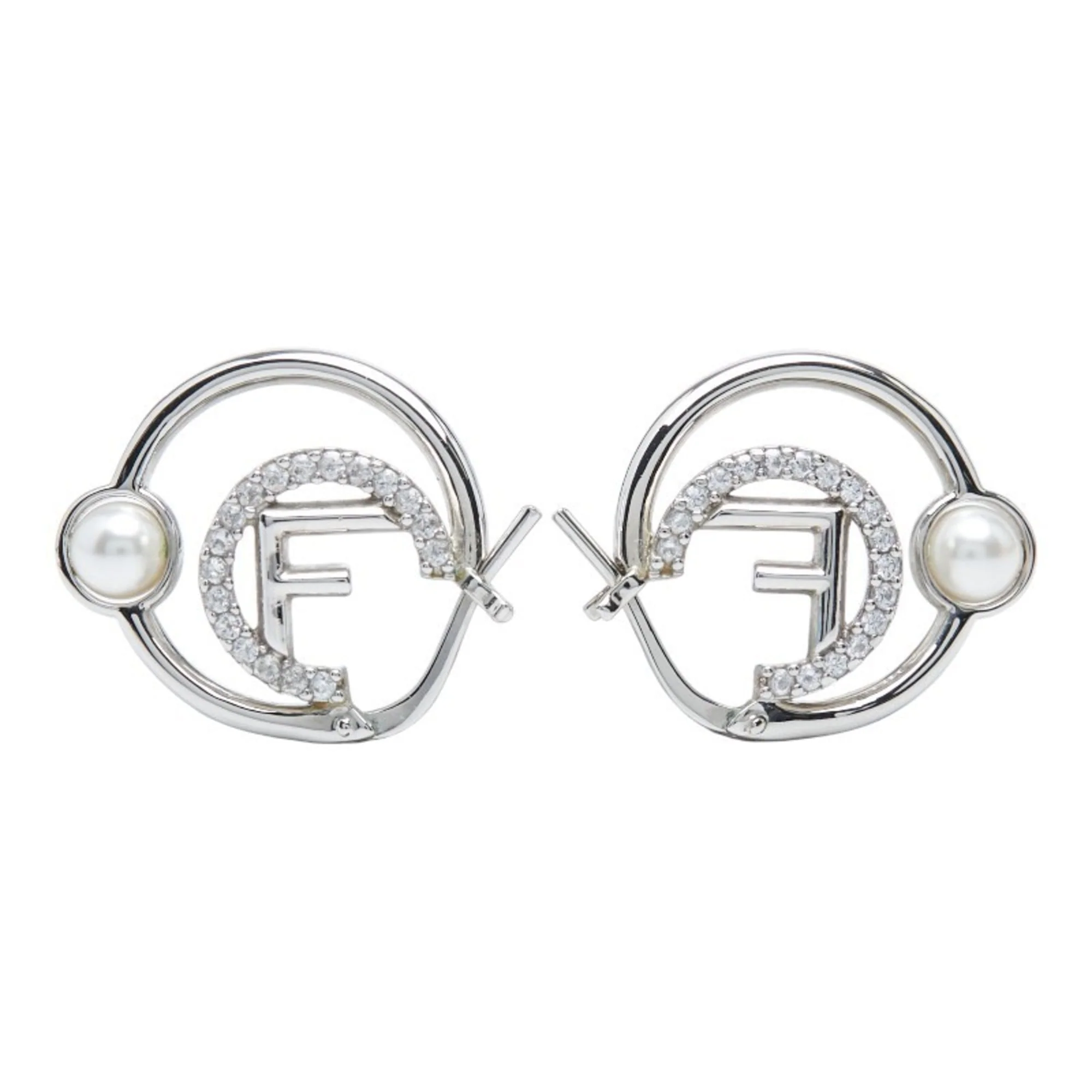 Earrings Pearl Hoop - Image 2