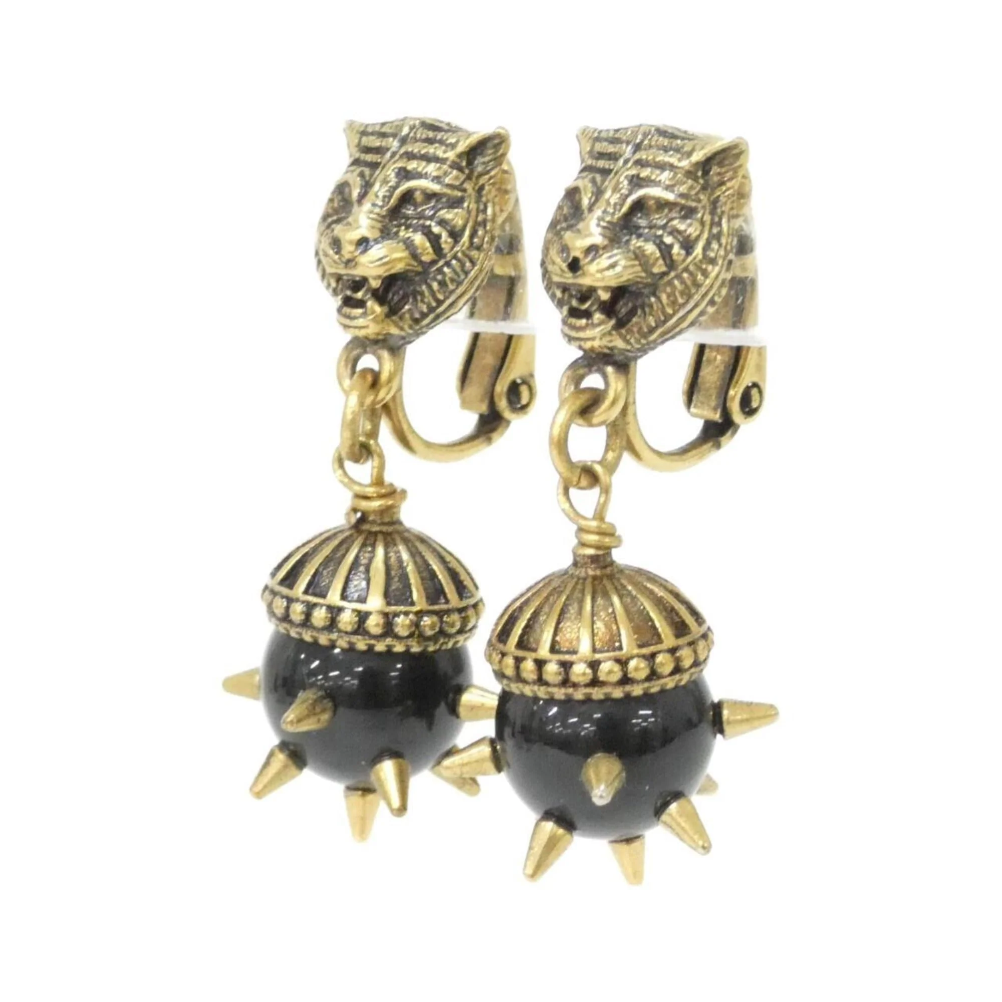 Earrings Gold-Tone Metal - Image 2