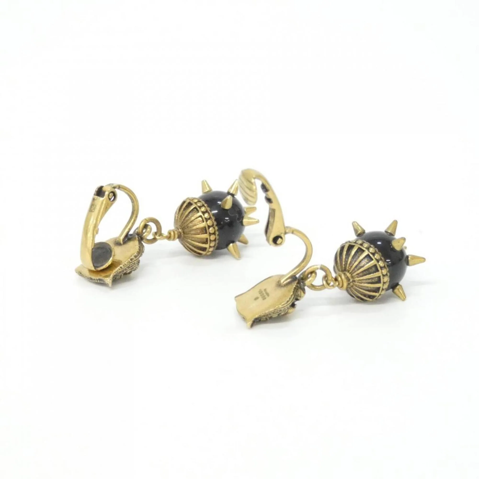 Earrings Gold-Tone Metal - Image 3