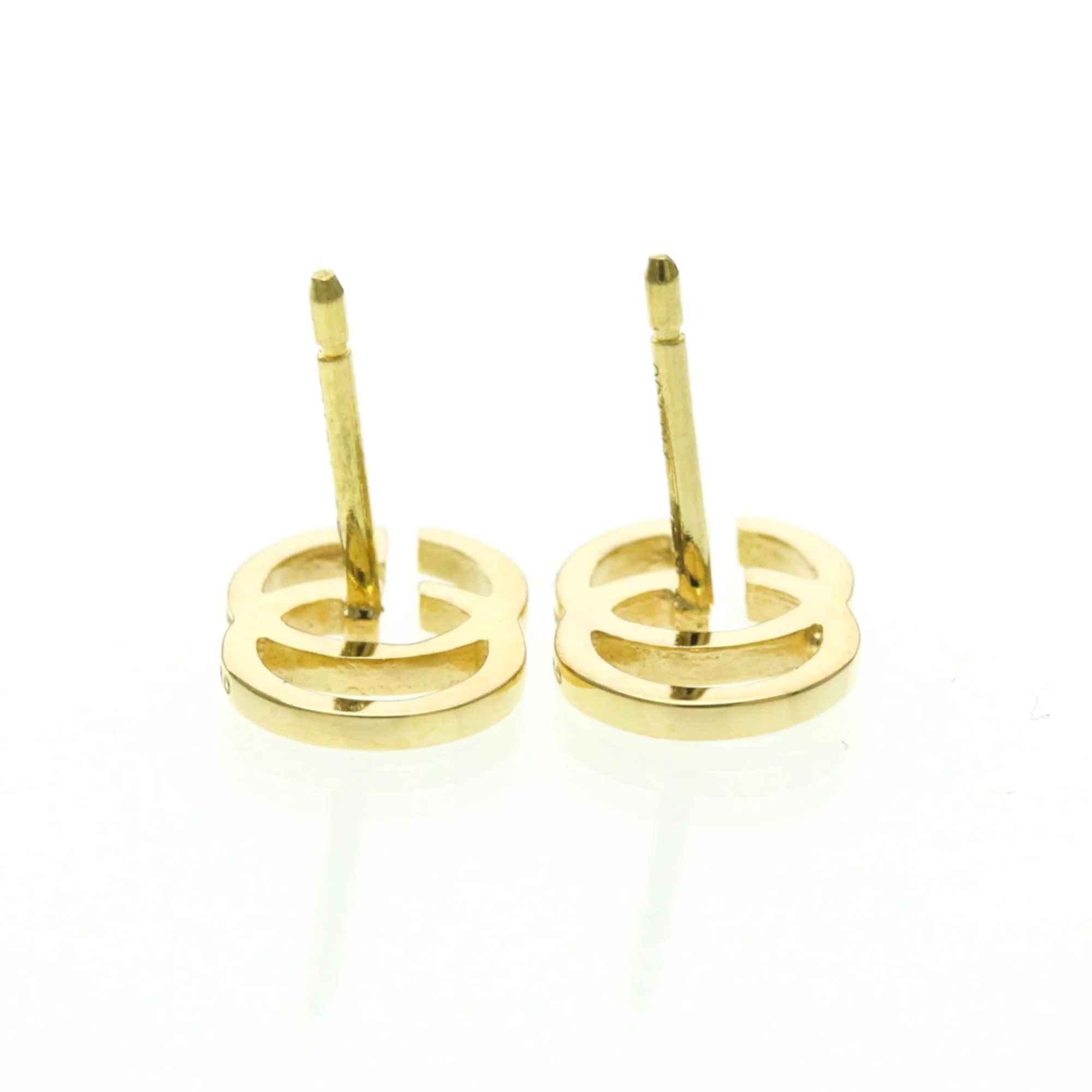 Earrings Stud 18K Yellow Gold - Image 4