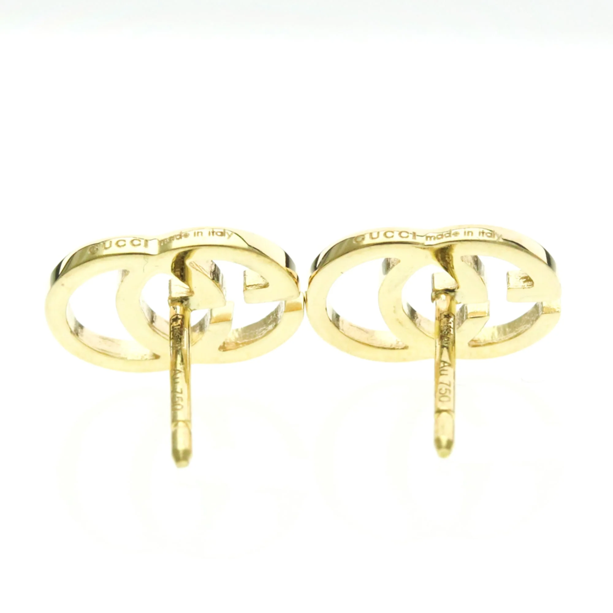 Earrings Stud 18K Yellow Gold - Image 7