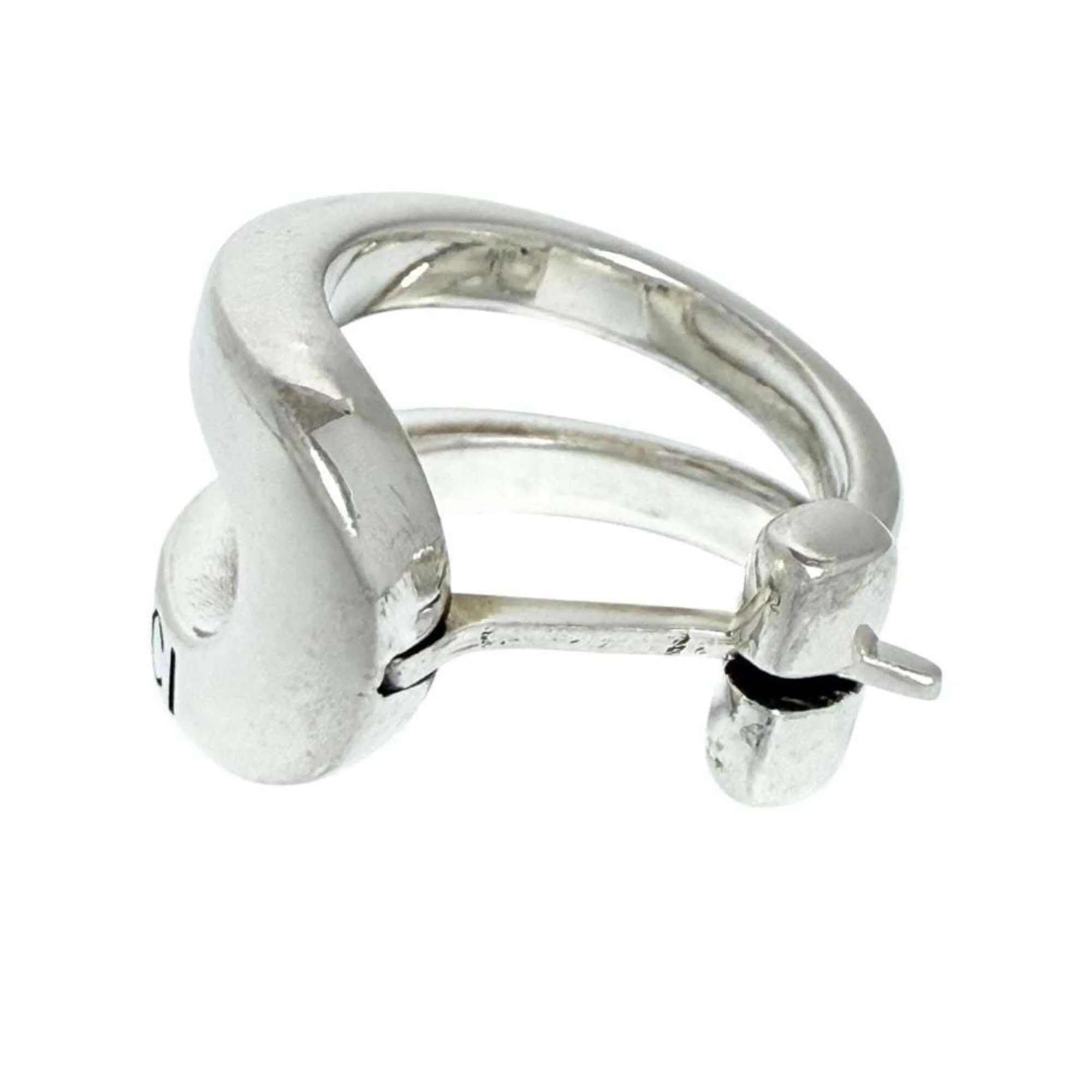Single Earring Sterling Silver - Image 3