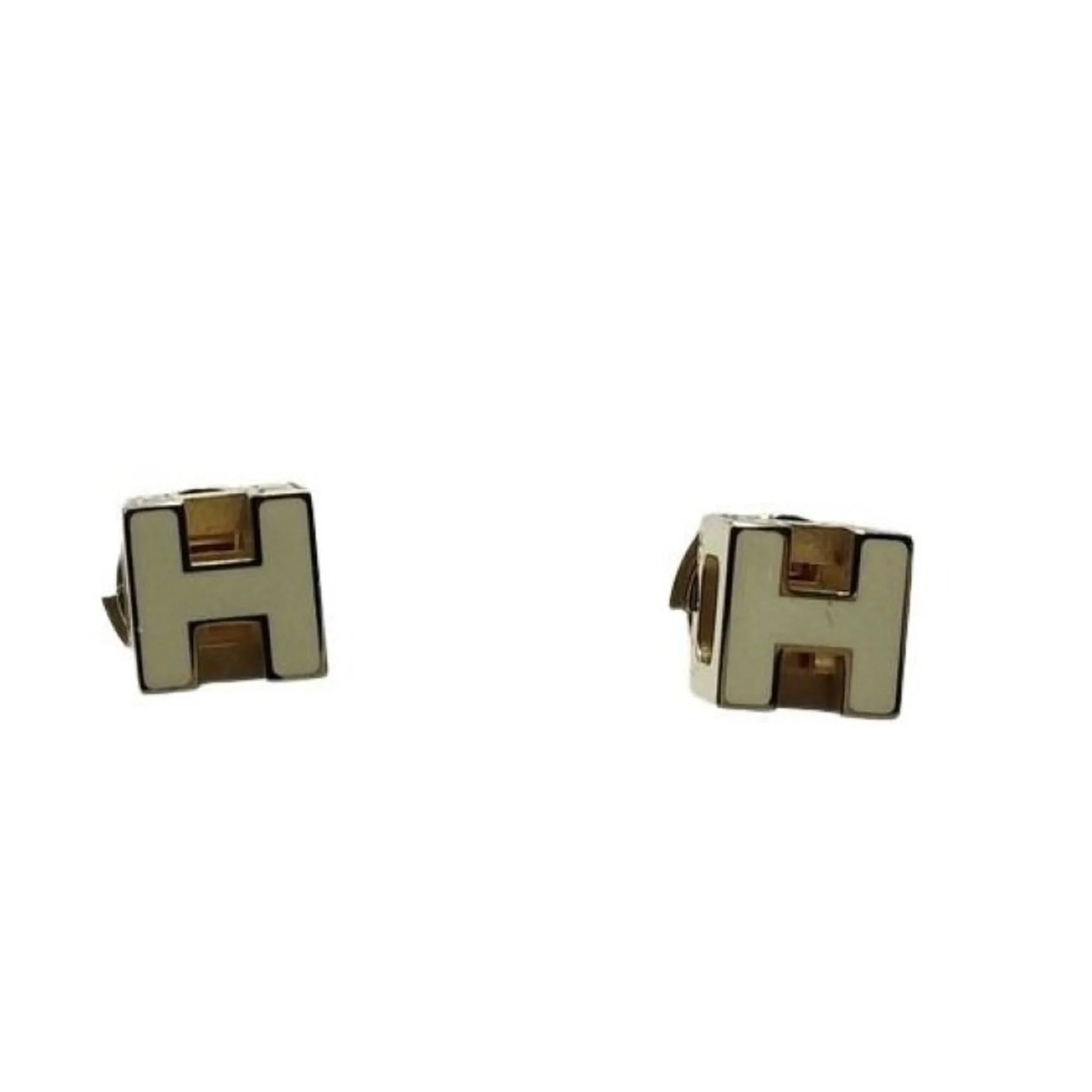 Cage d'H Earrings Metal Gold-Tone Metal
