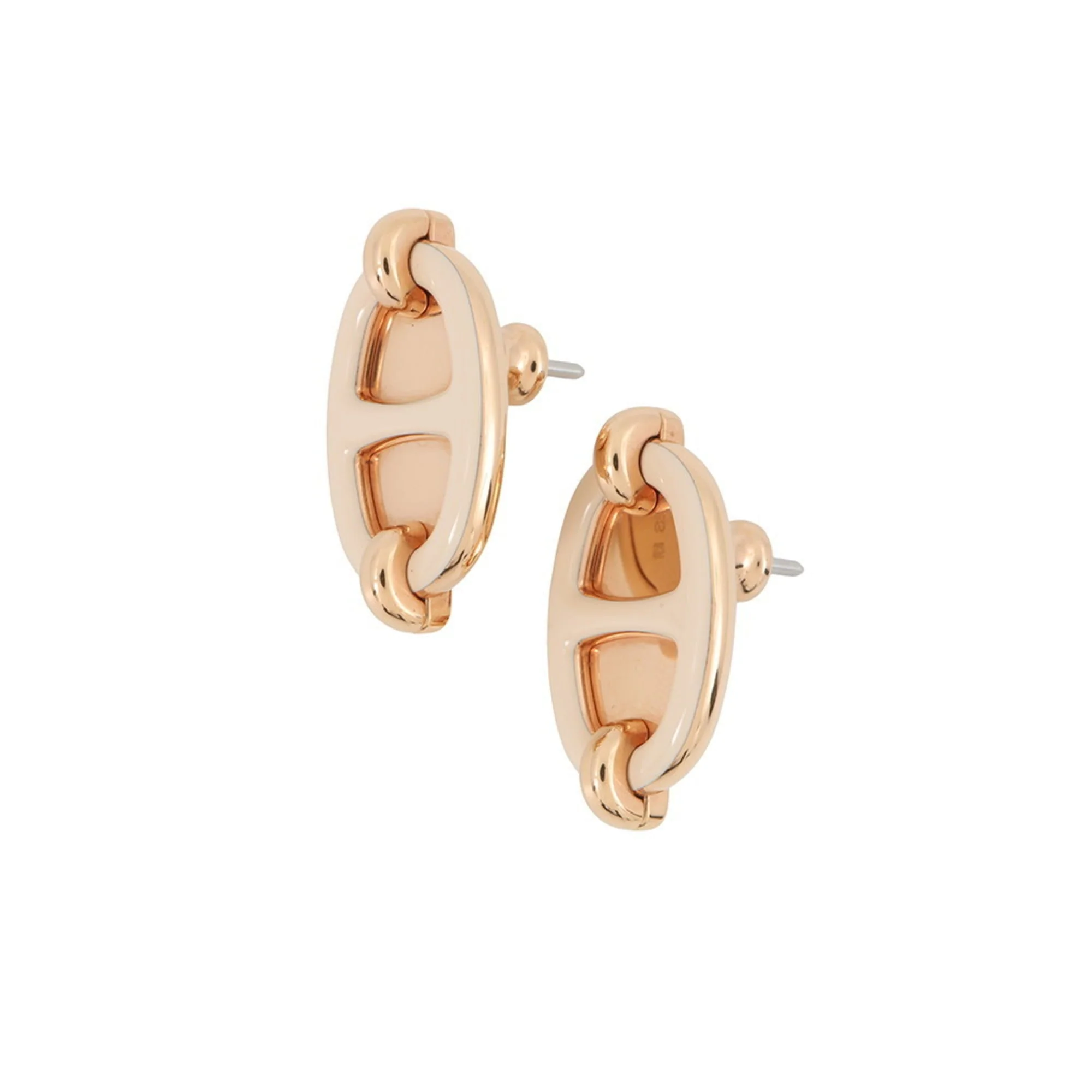 Earrings Enamel and Metal - Image 2