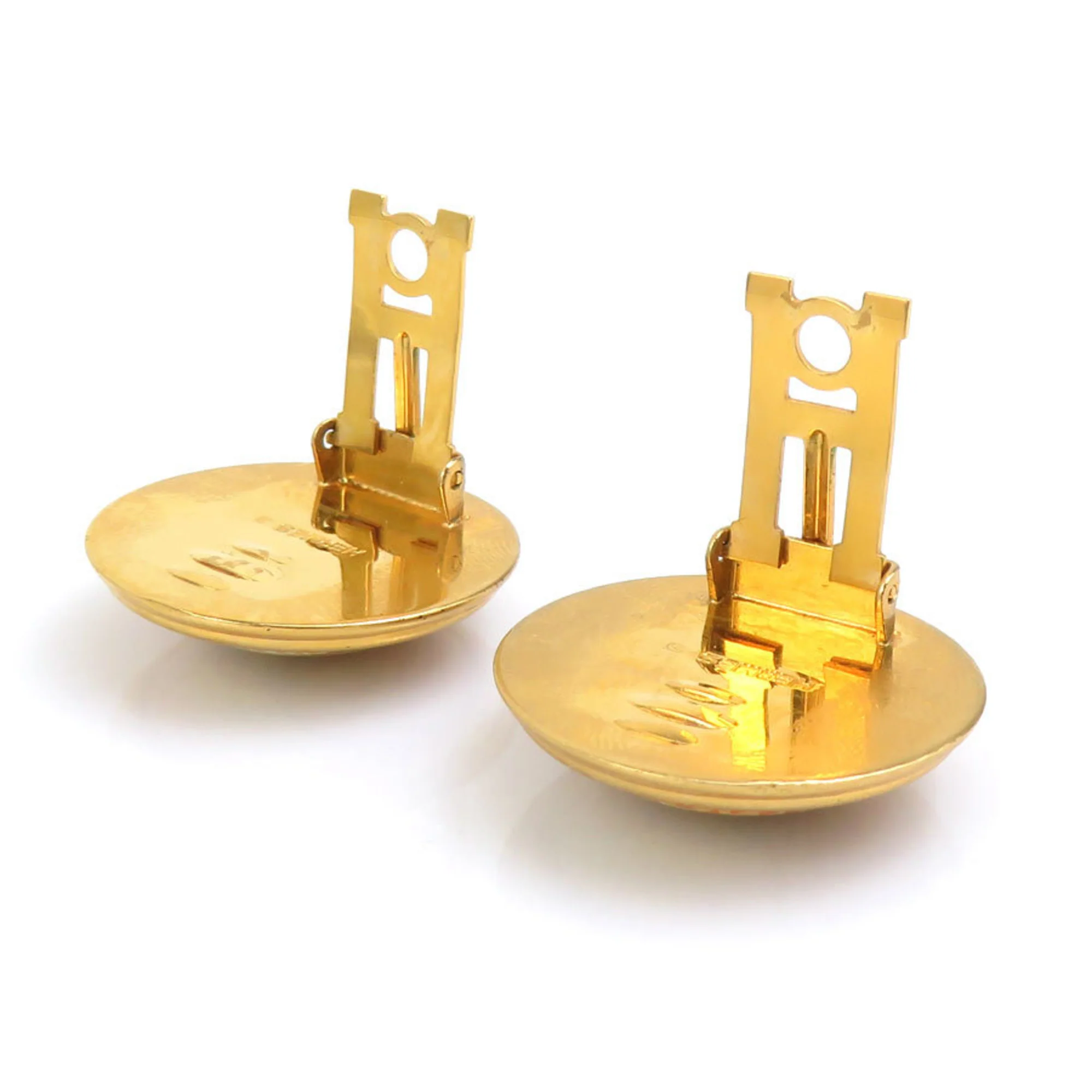 Earrings Gold-Tone Metal - Image 7