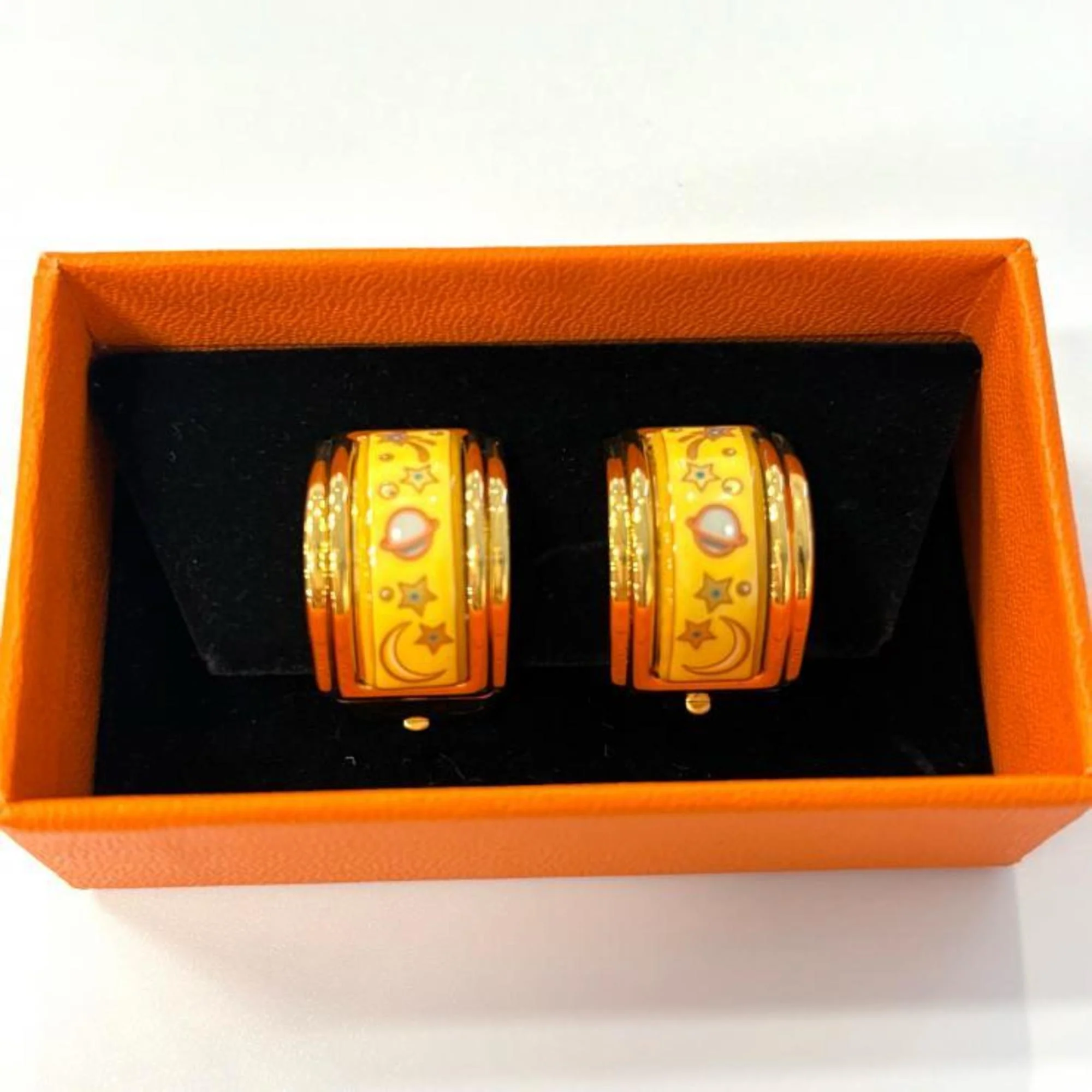 Earrings Gold-Tone Metal - Image 2