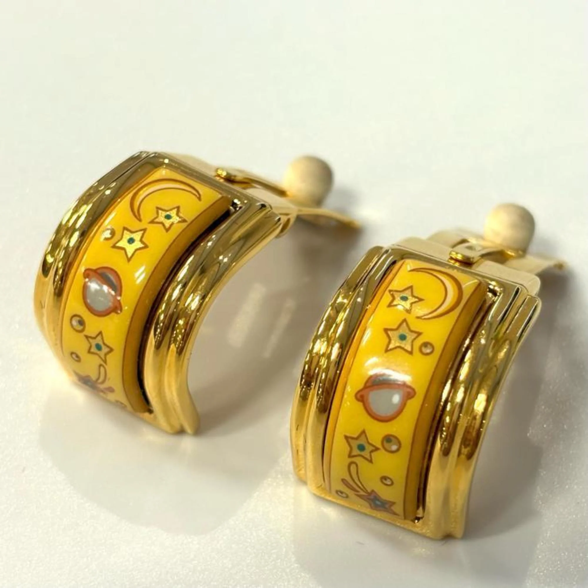 Earrings Gold-Tone Metal - Image 8