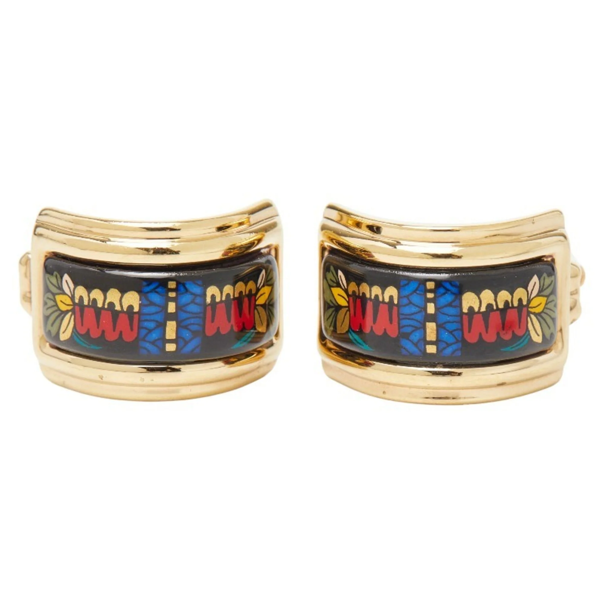 Earrings Gold-Tone Metal - Image 2
