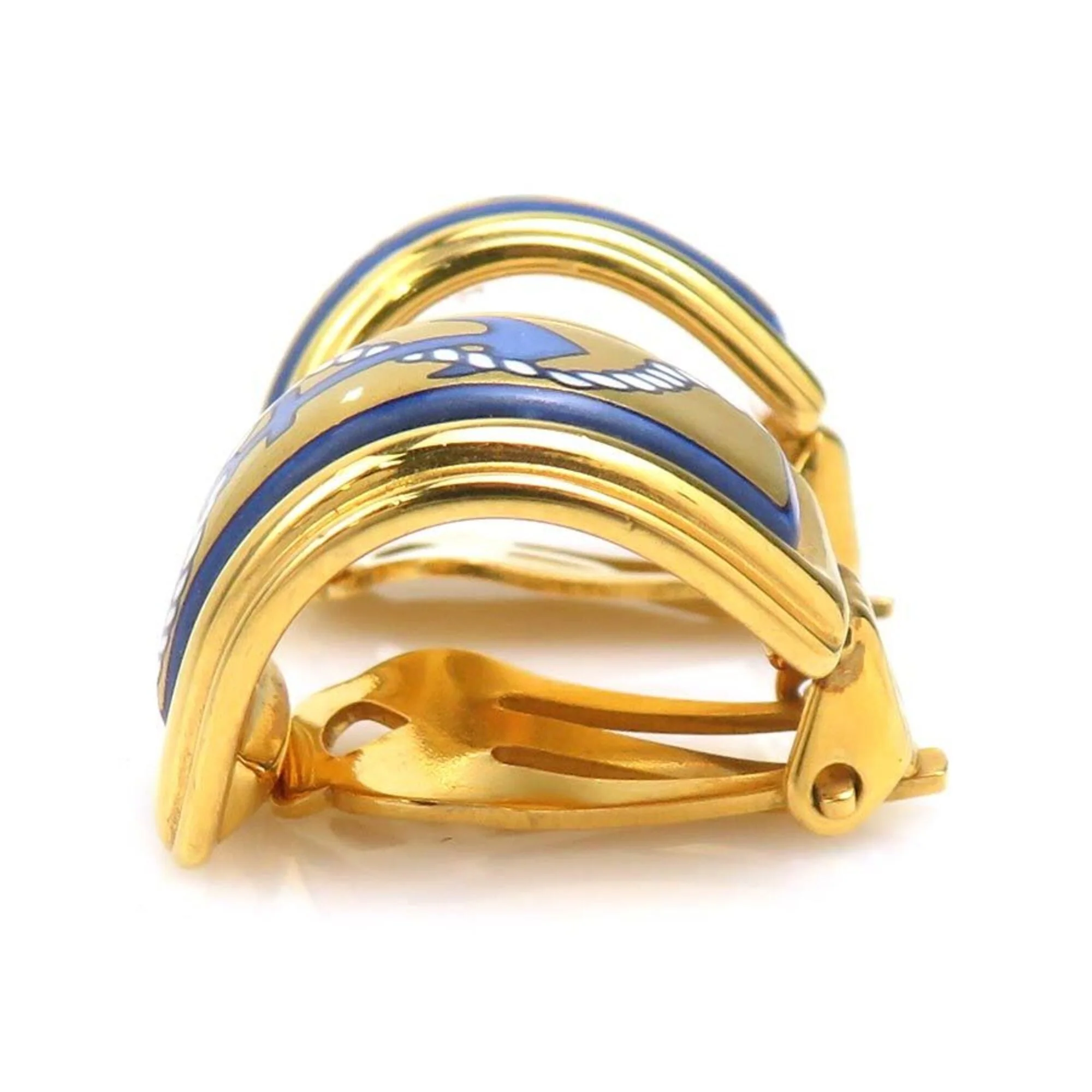 Earrings Gold-Tone Metal - Image 3