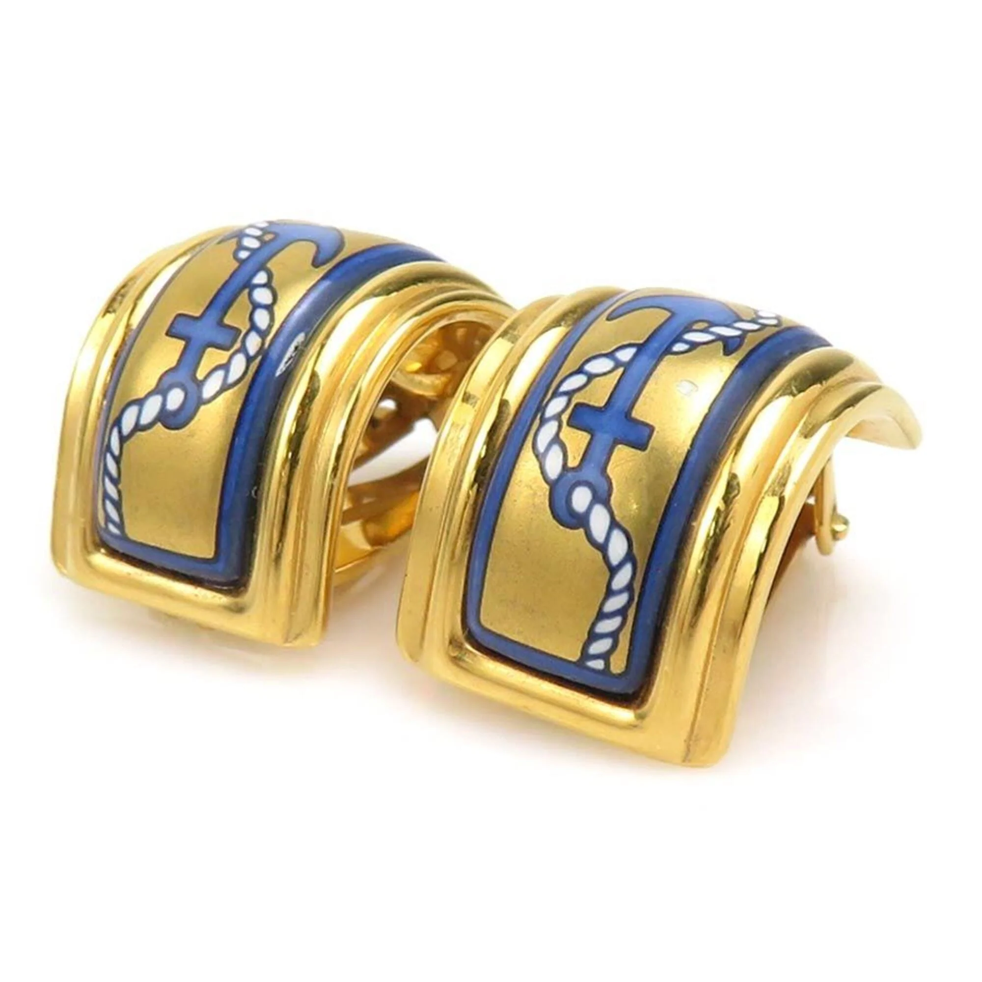 Earrings Gold-Tone Metal - Image 4