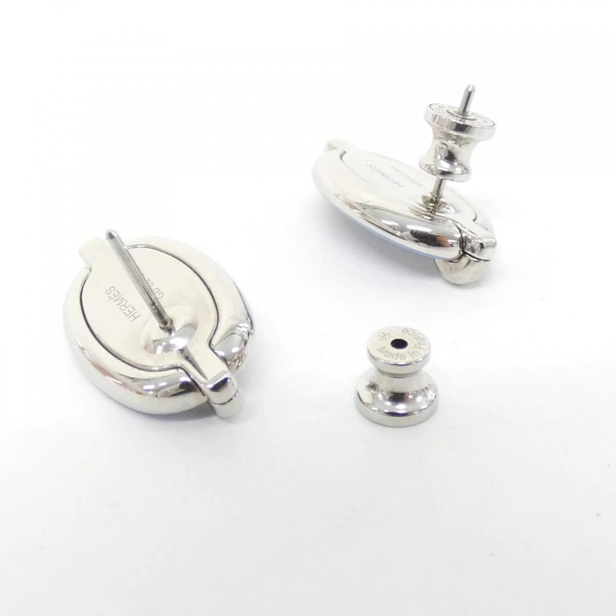 Earrings Silver-Tone Metal - Image 4