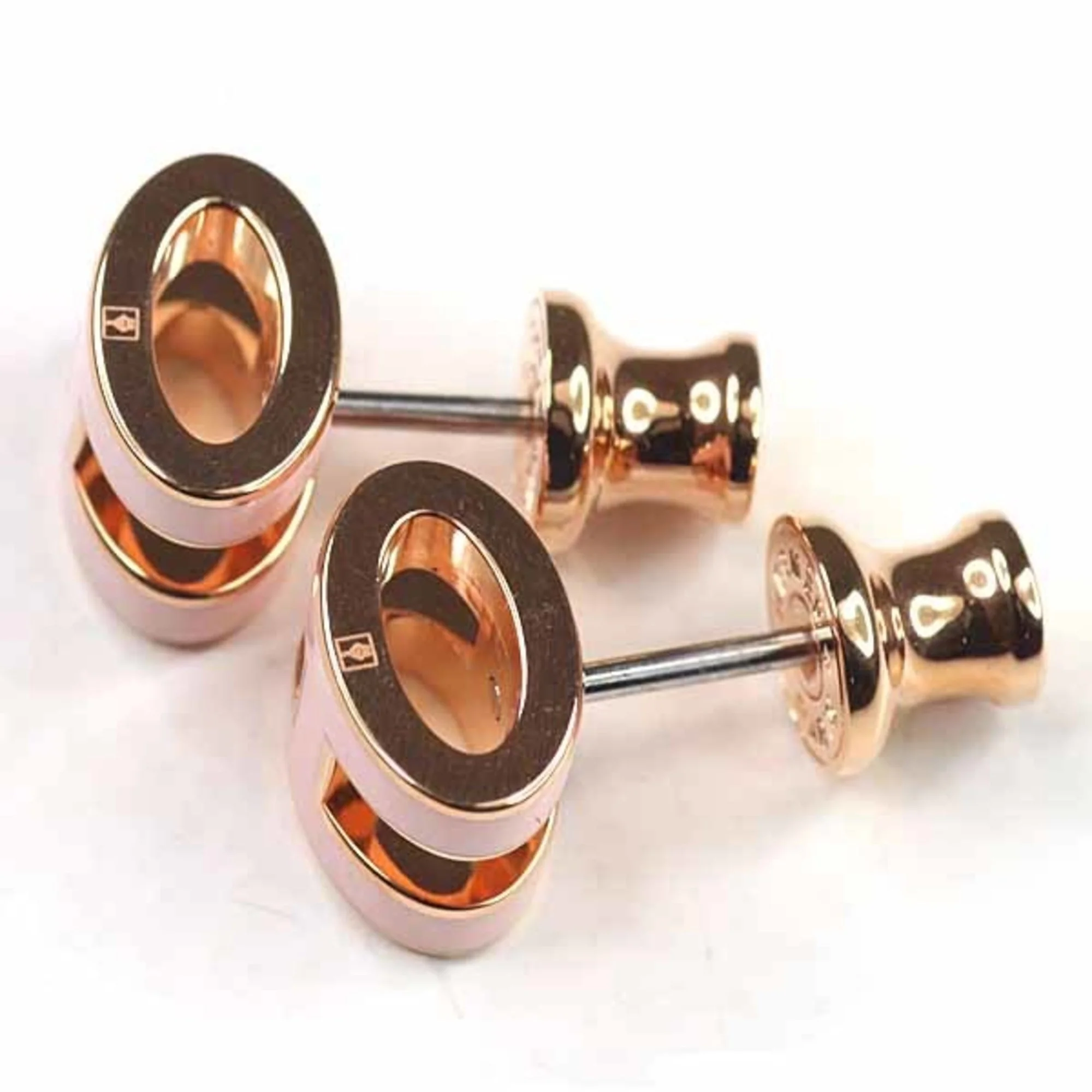 Pop H Earrings Gold-Tone Metal - Image 4