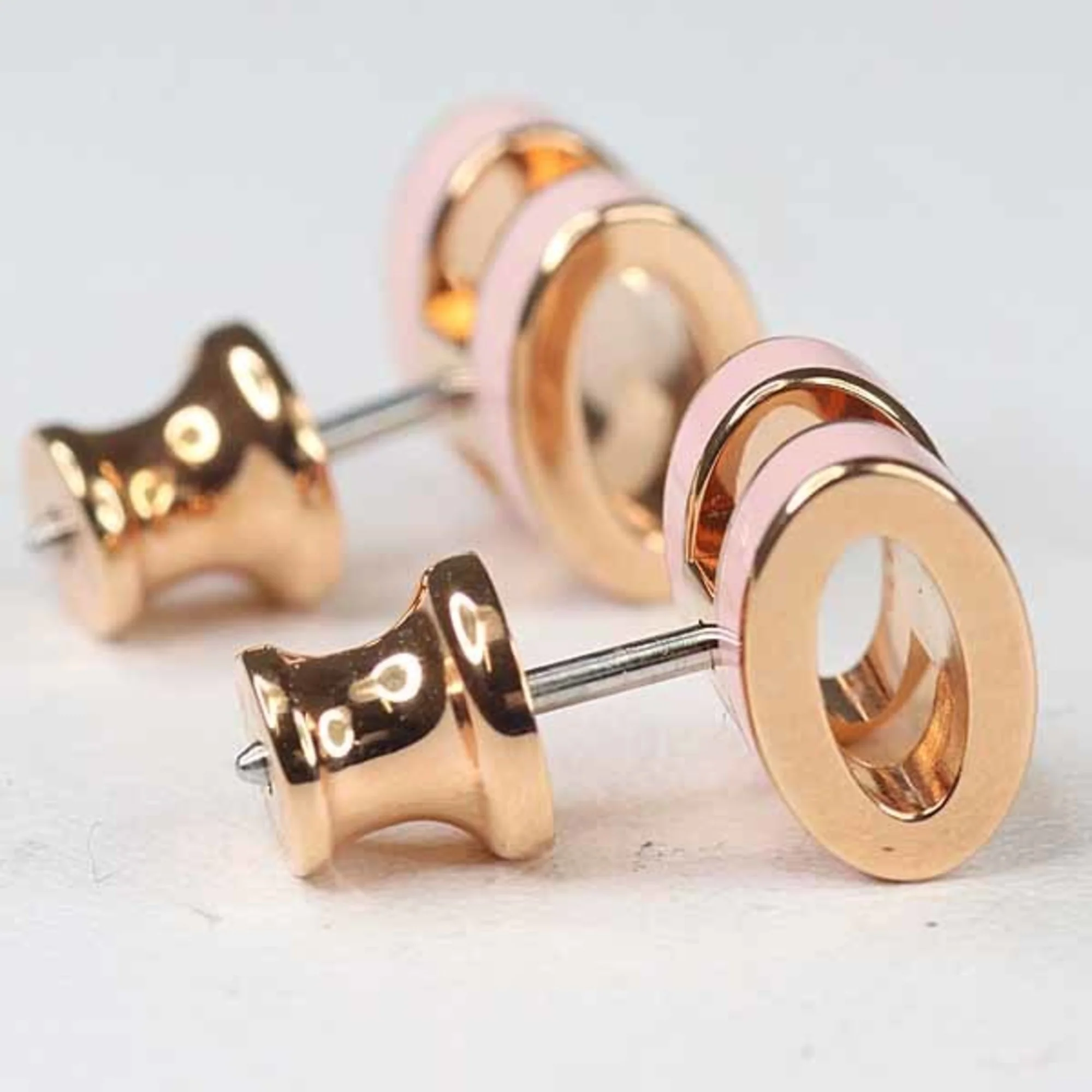 Pop H Earrings Gold-Tone Metal - Image 6