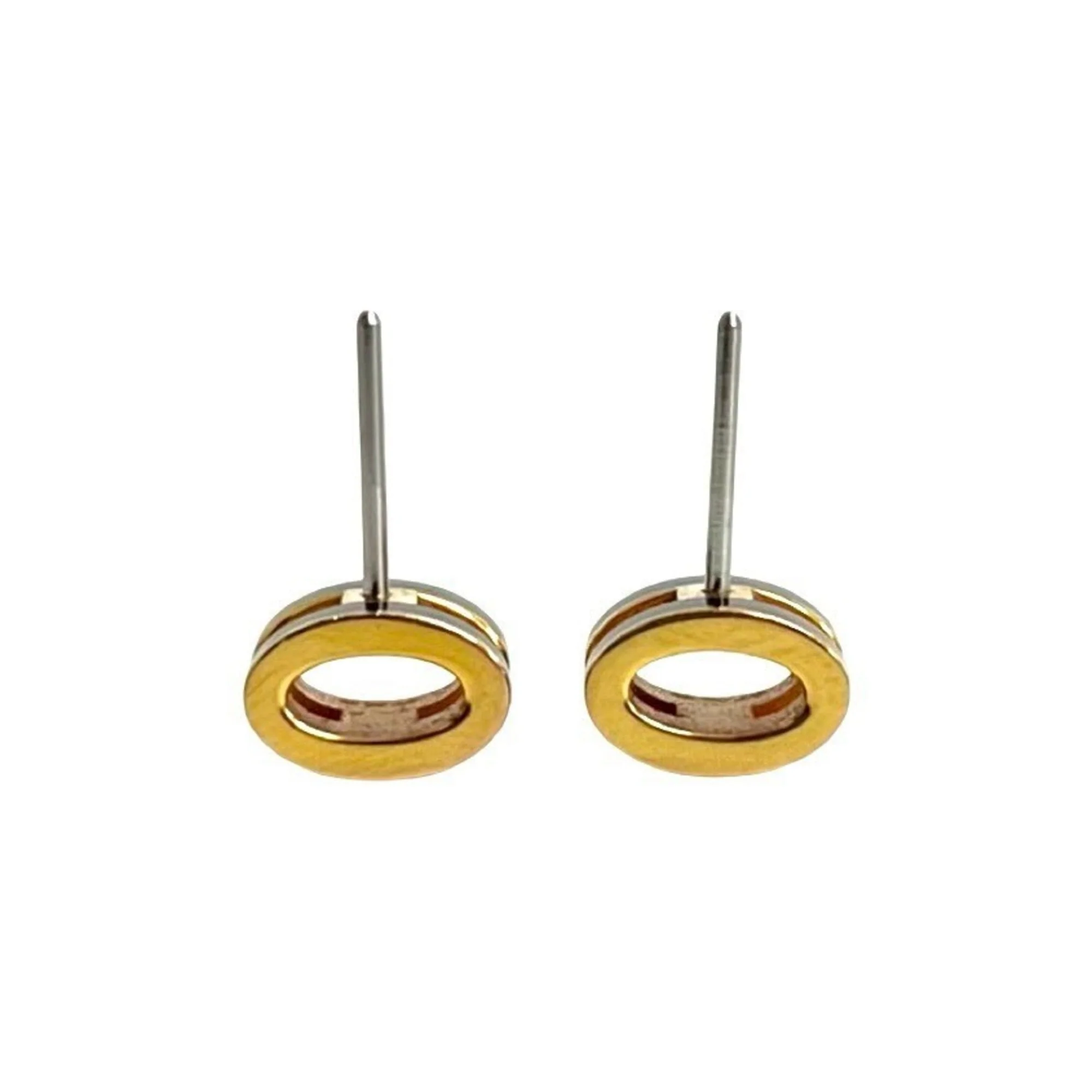 Pop H Earrings Gold-Tone Metal Gold-Tone Metal - Image 4