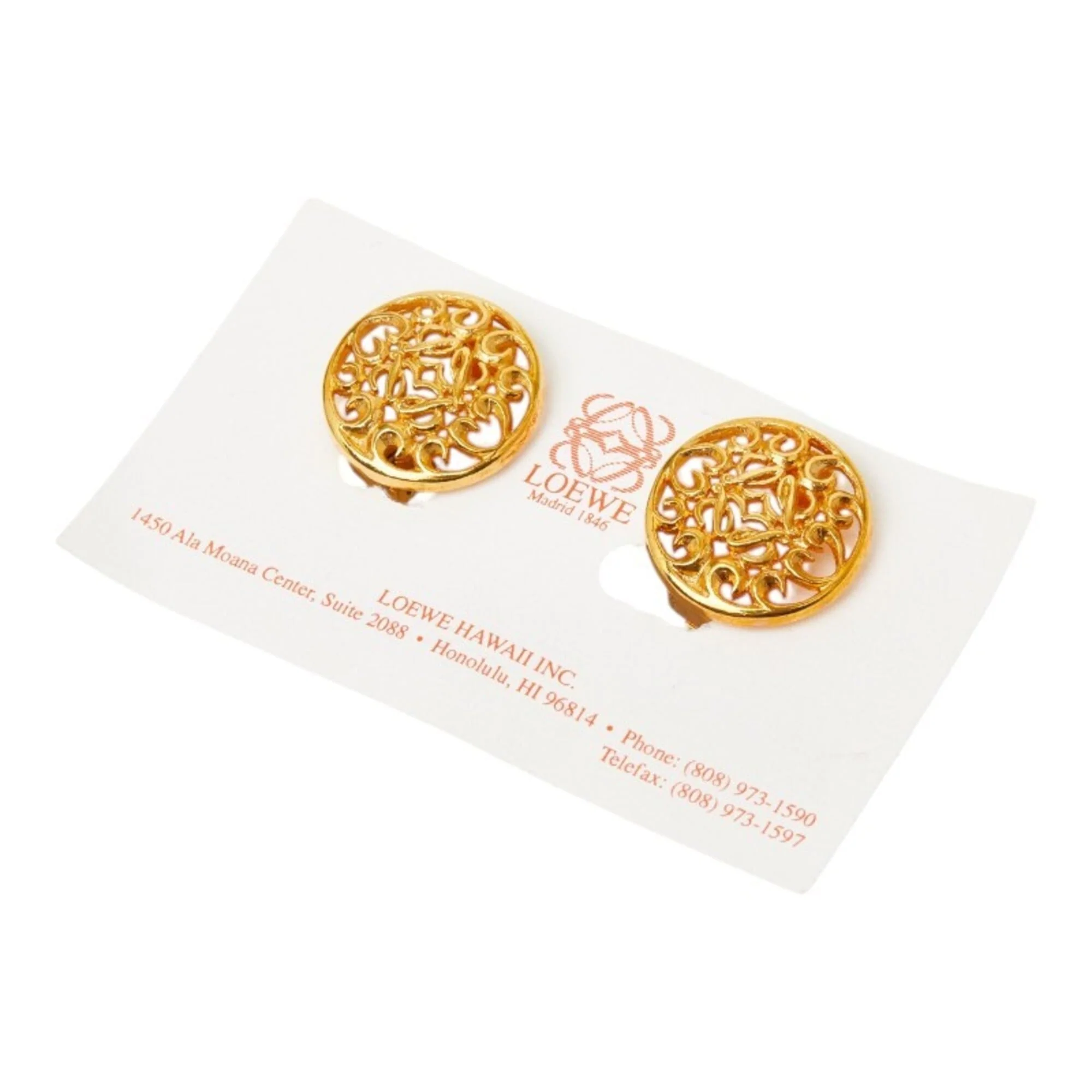 Earrings Gold-Tone Metal - Image 5