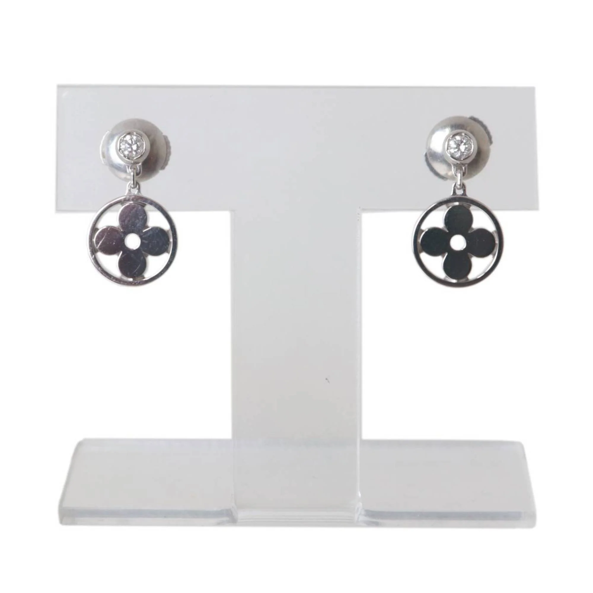 Earrings 18K White Gold - Image 2