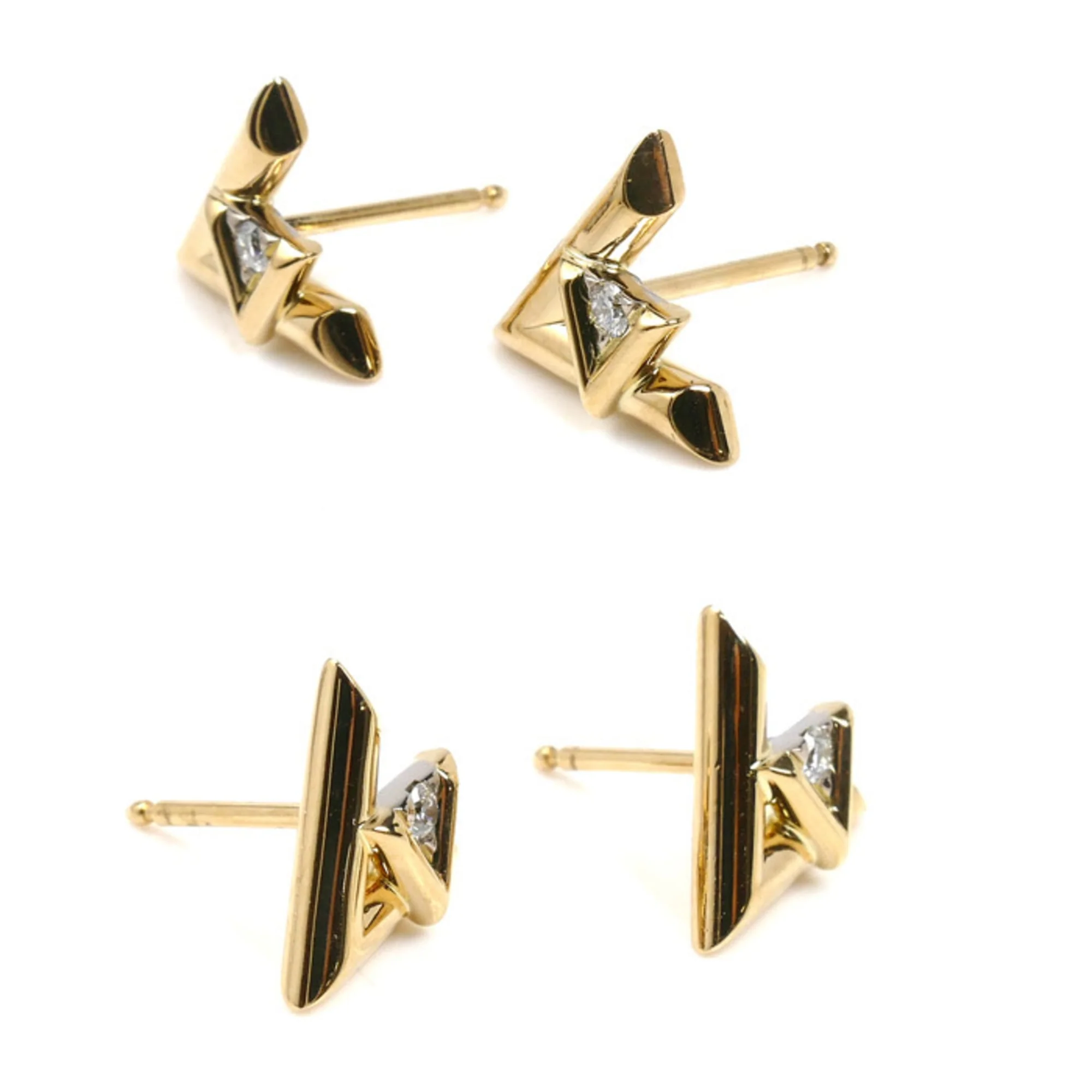 Earrings 18K Yellow Gold - Image 2