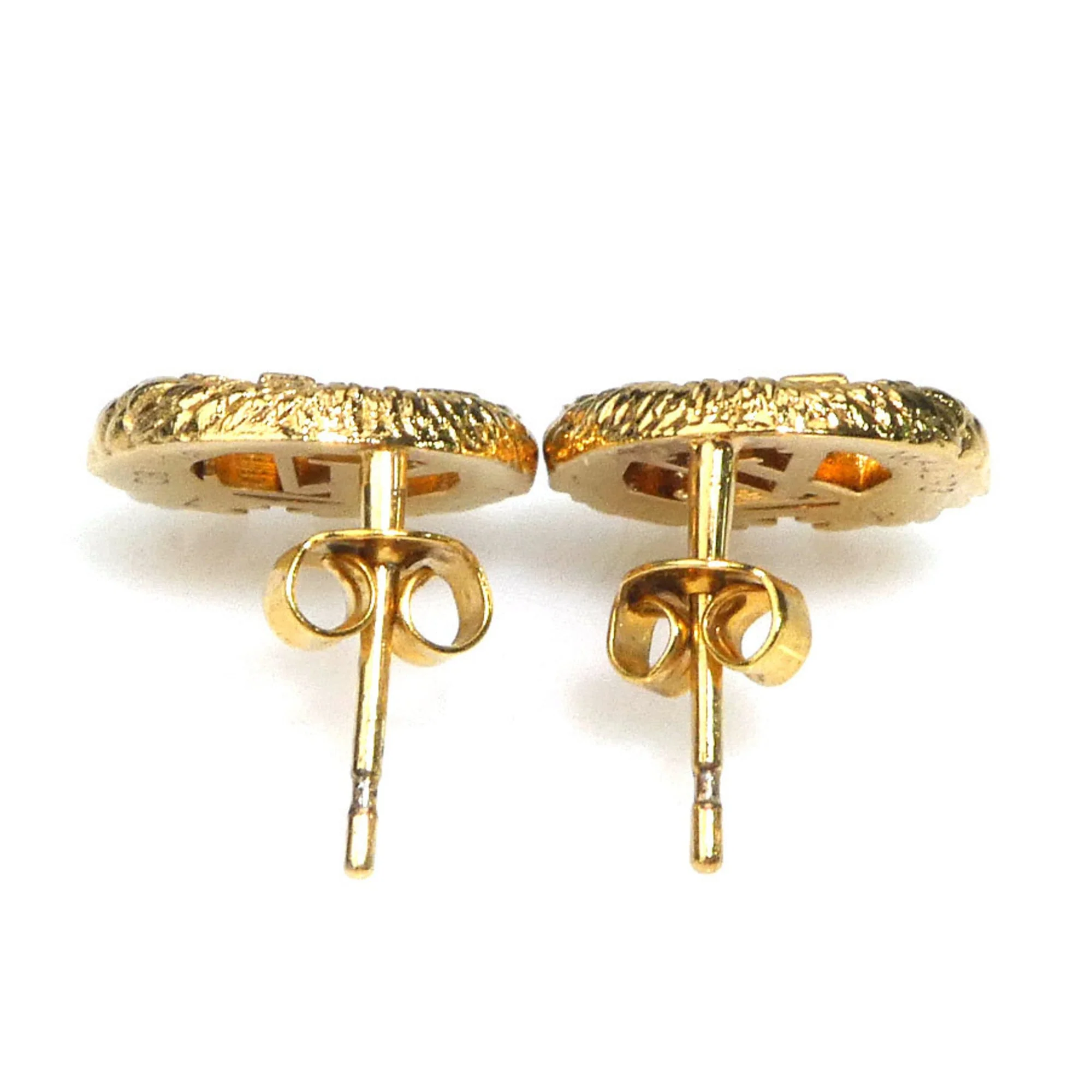 Earrings Gold-Tone Metal - Image 4