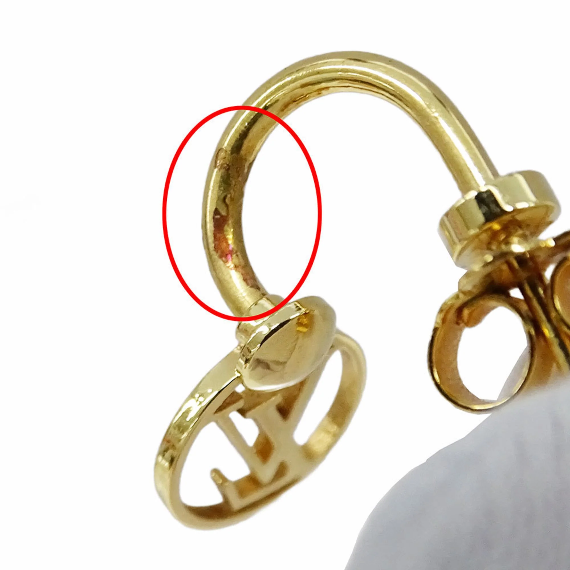 Earrings Gold-Tone Metal - Image 9