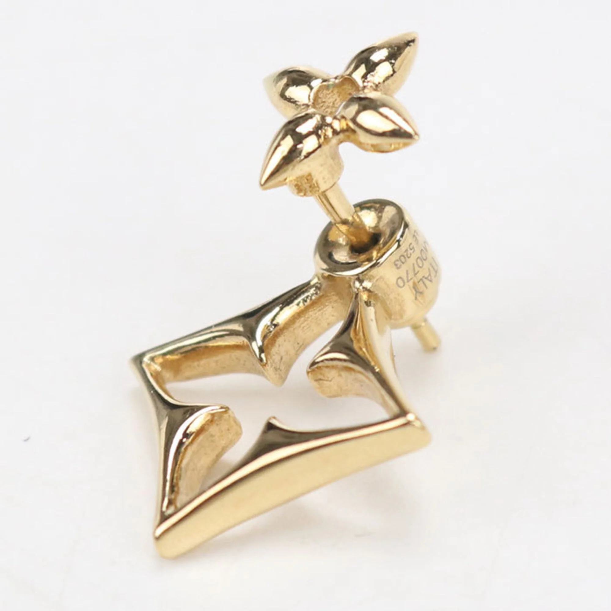 Earrings Gold-Tone Metal - Image 2