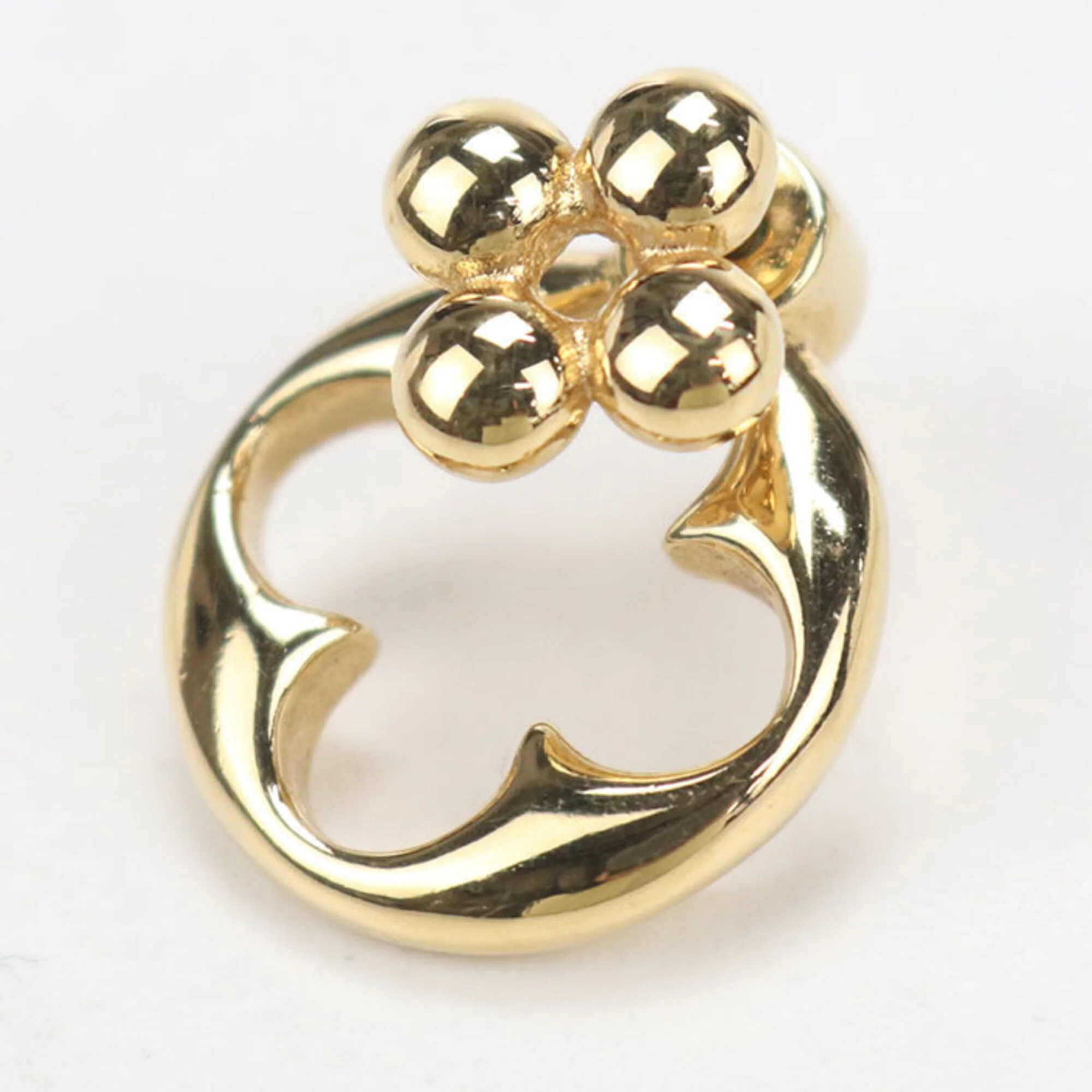 Earrings Gold-Tone Metal - Image 3