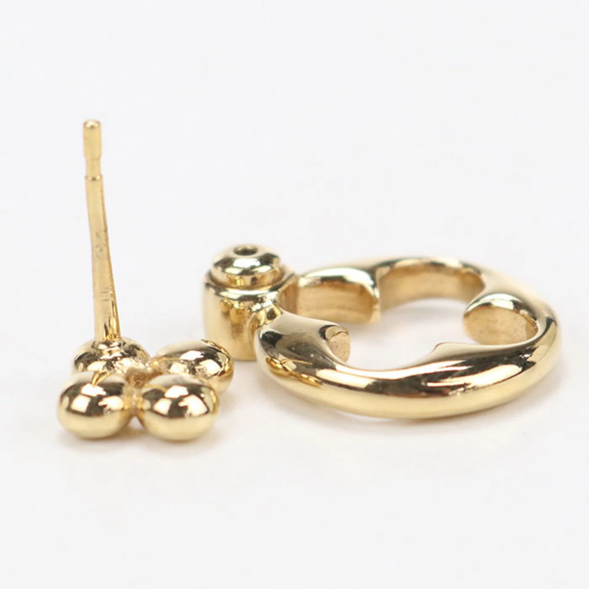 Earrings Gold-Tone Metal - Image 5
