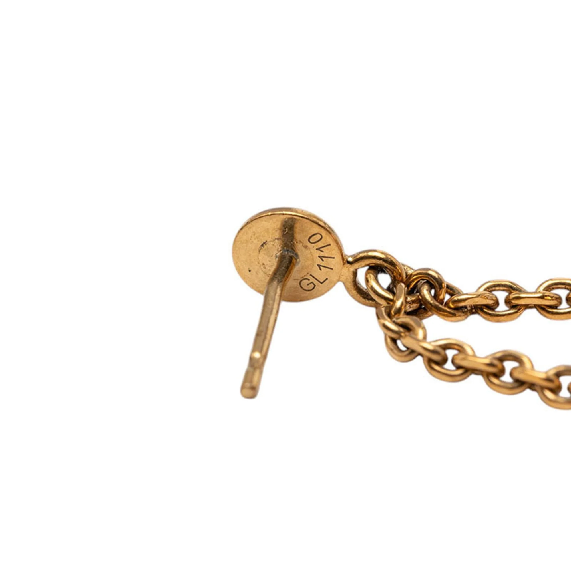Earrings Gold-Tone Metal - Image 4