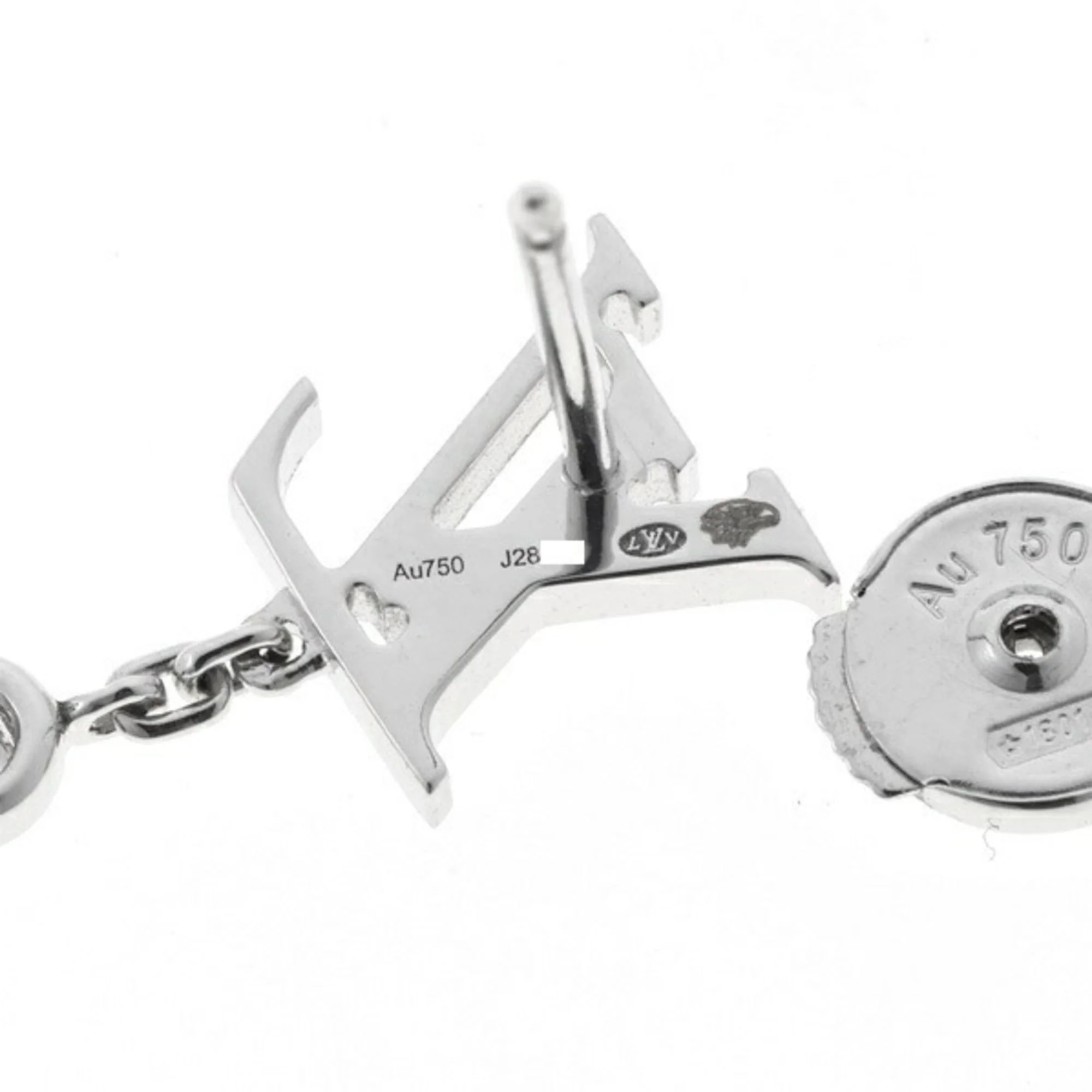 Idylle Blossom Stud Earrings 18K White Gold 18K White Gold - Image 4