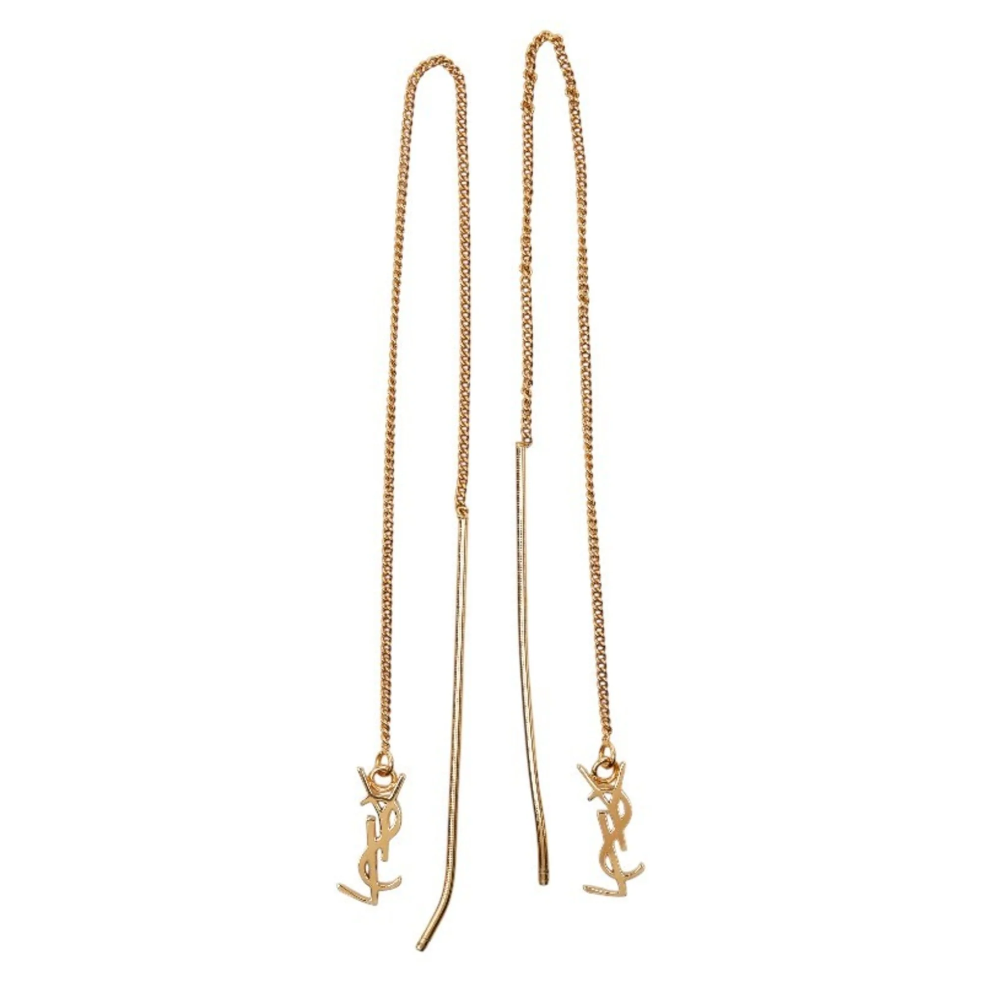 Earrings Gold-Tone Metal - Image 3