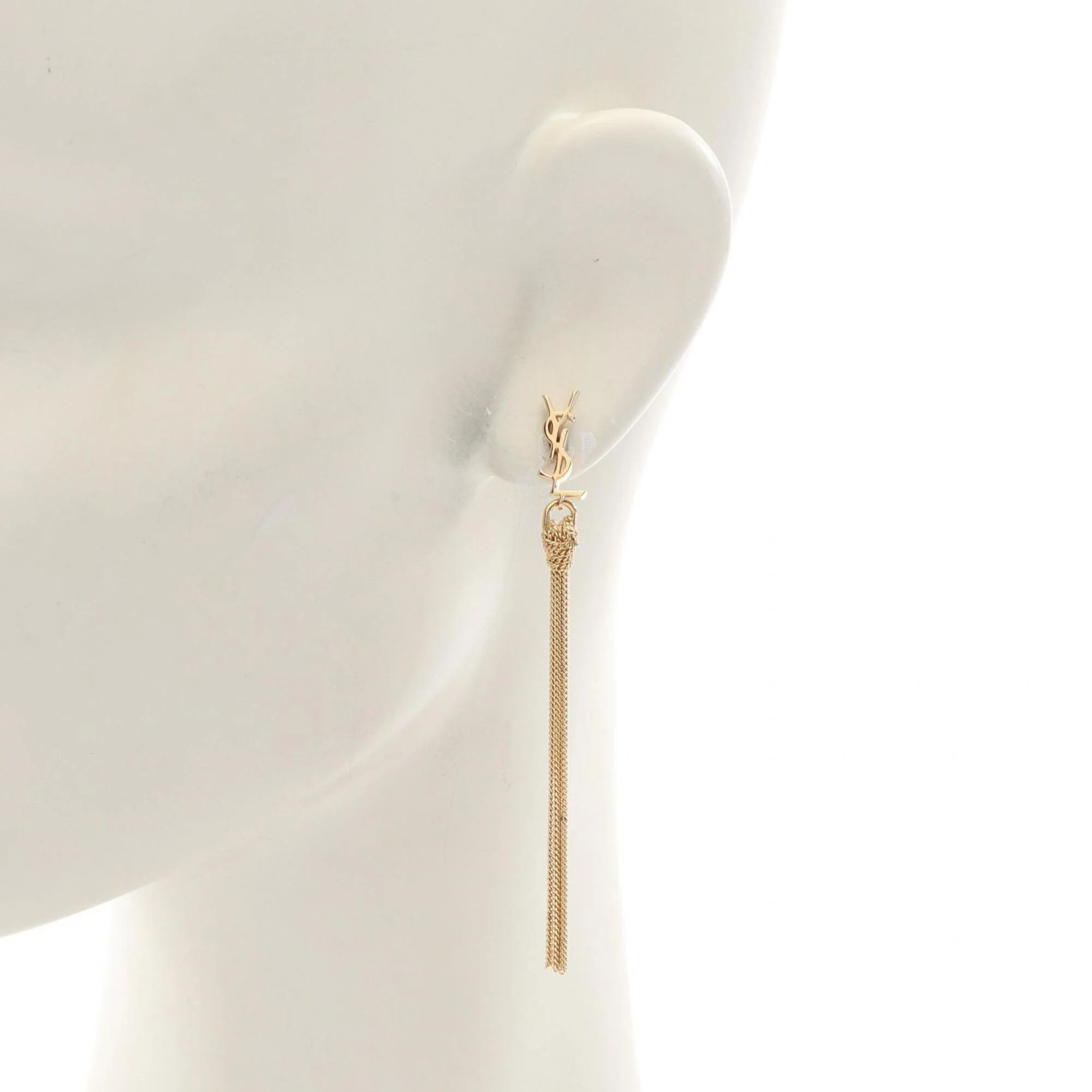 Earrings Gold-Tone Metal - Image 4