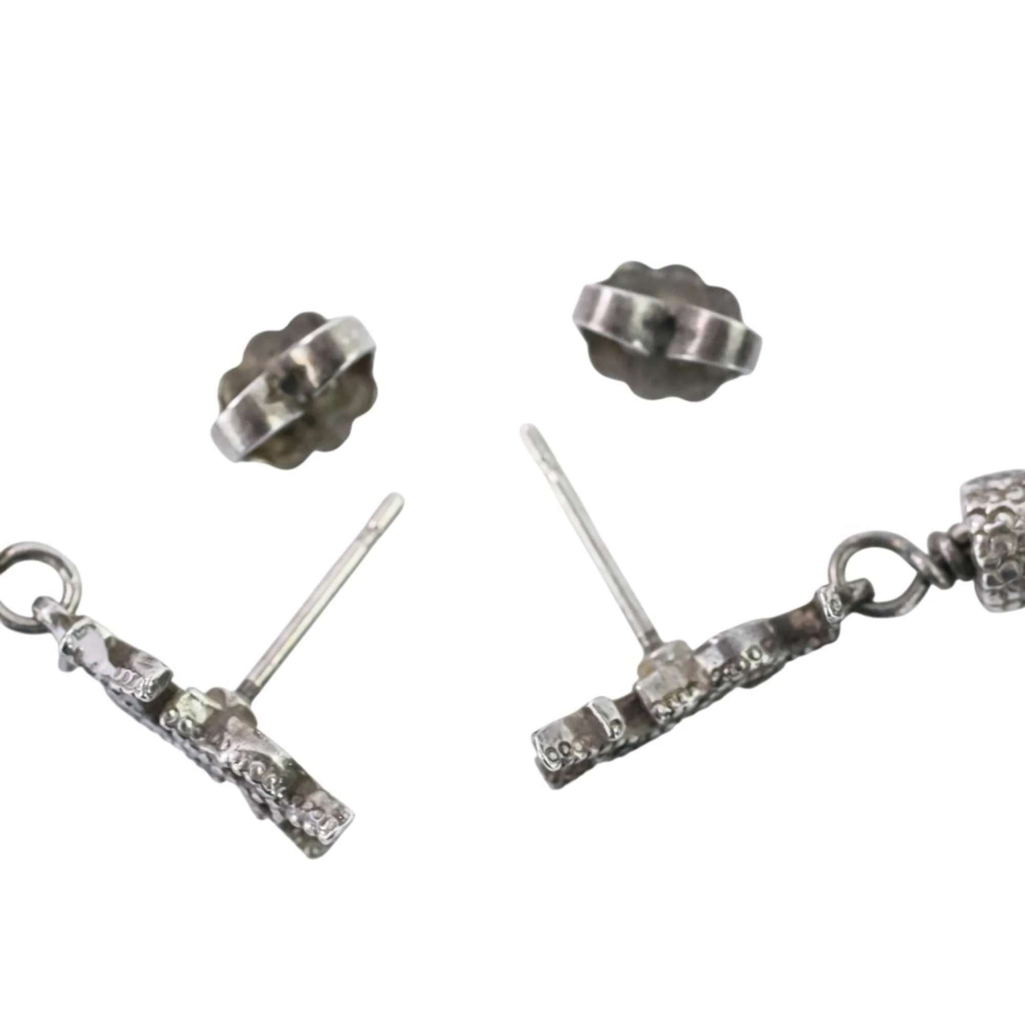 Earrings Logo Sterling Silver - Image 8