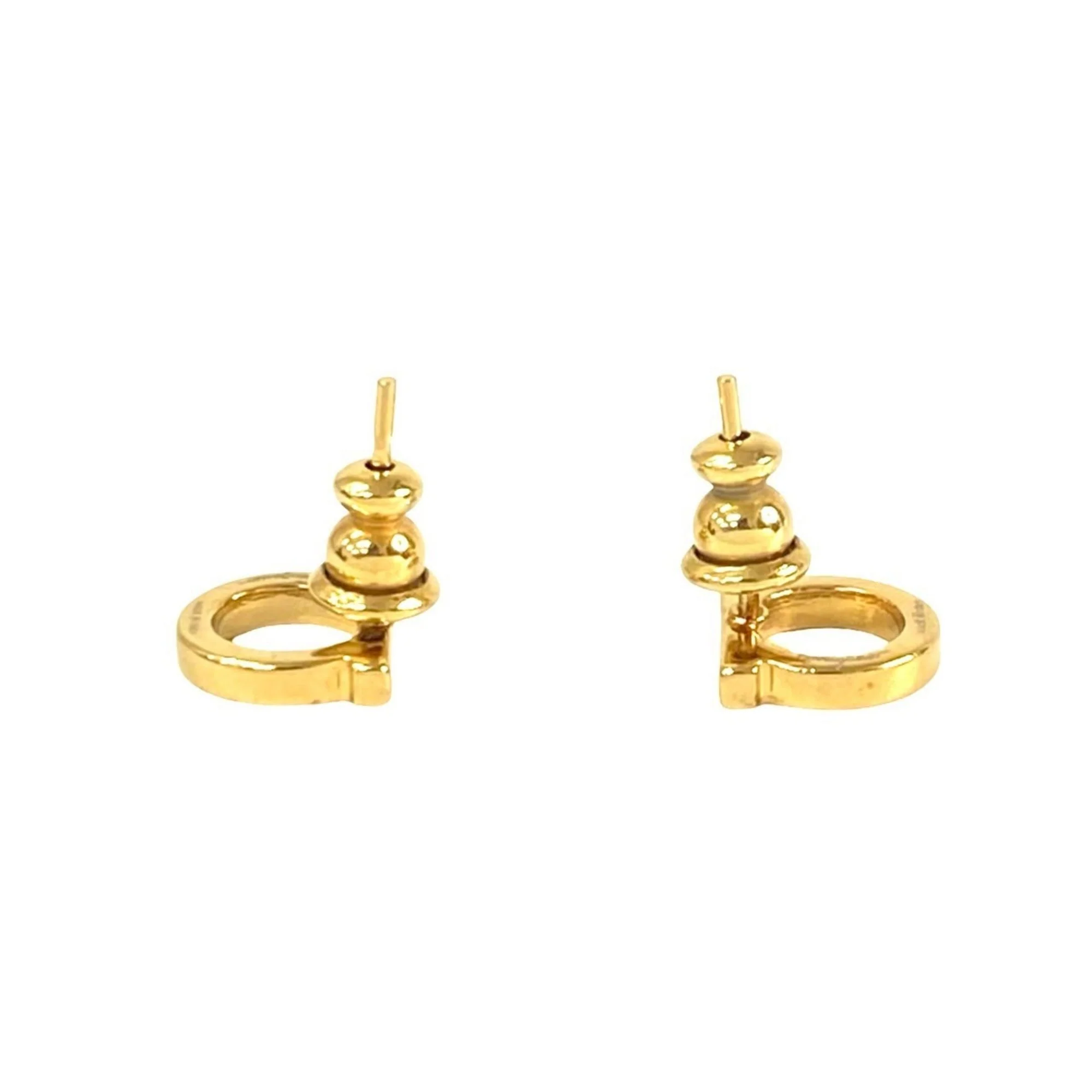 Earrings Gold-Tone Metal - Image 4