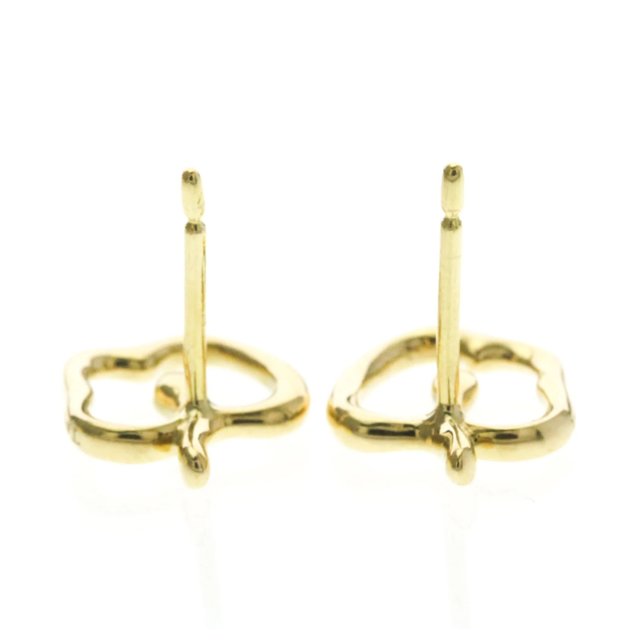 Apple Stud Earrings 18K Yellow Gold 18K Yellow Gold - Image 7