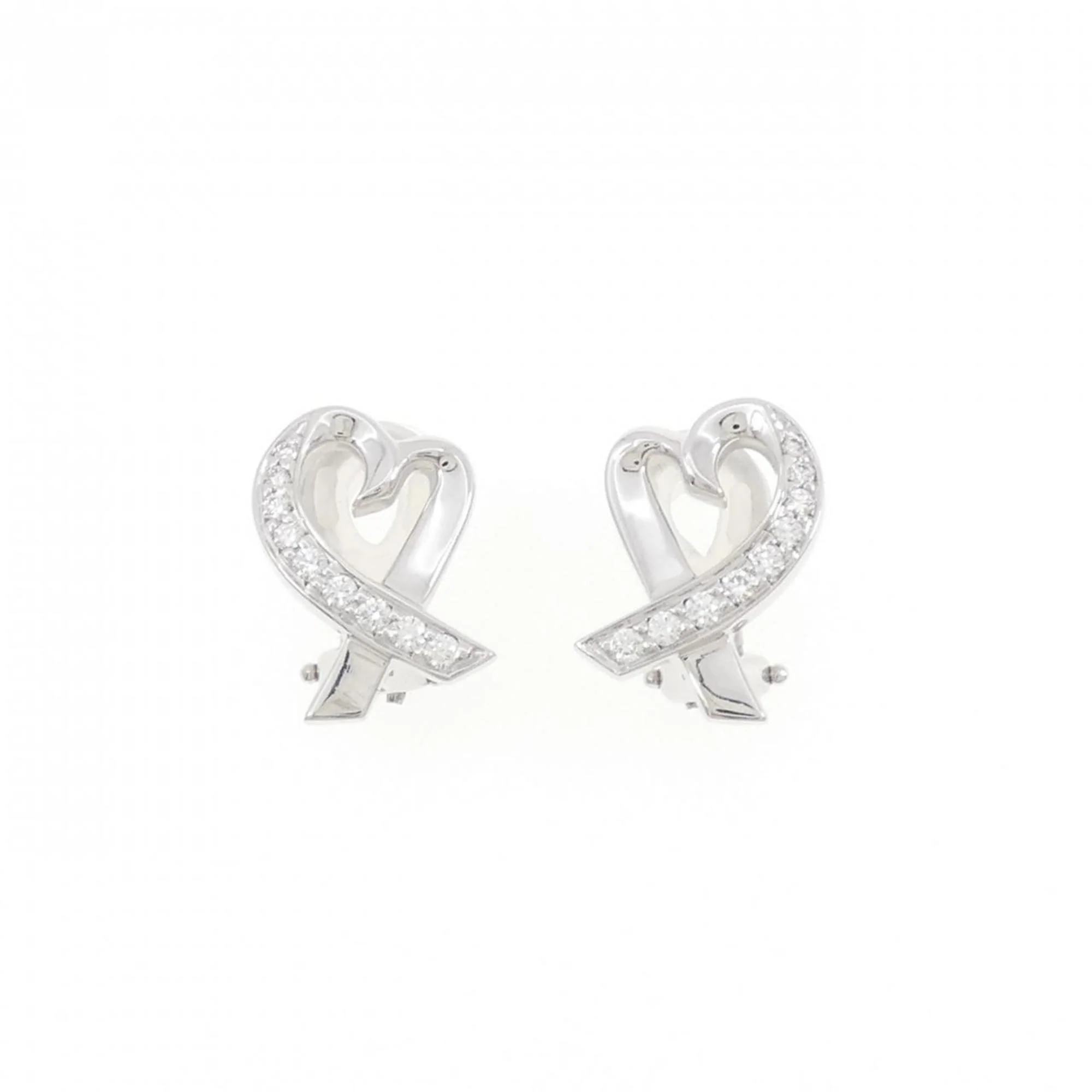 Earrings 18K White Gold