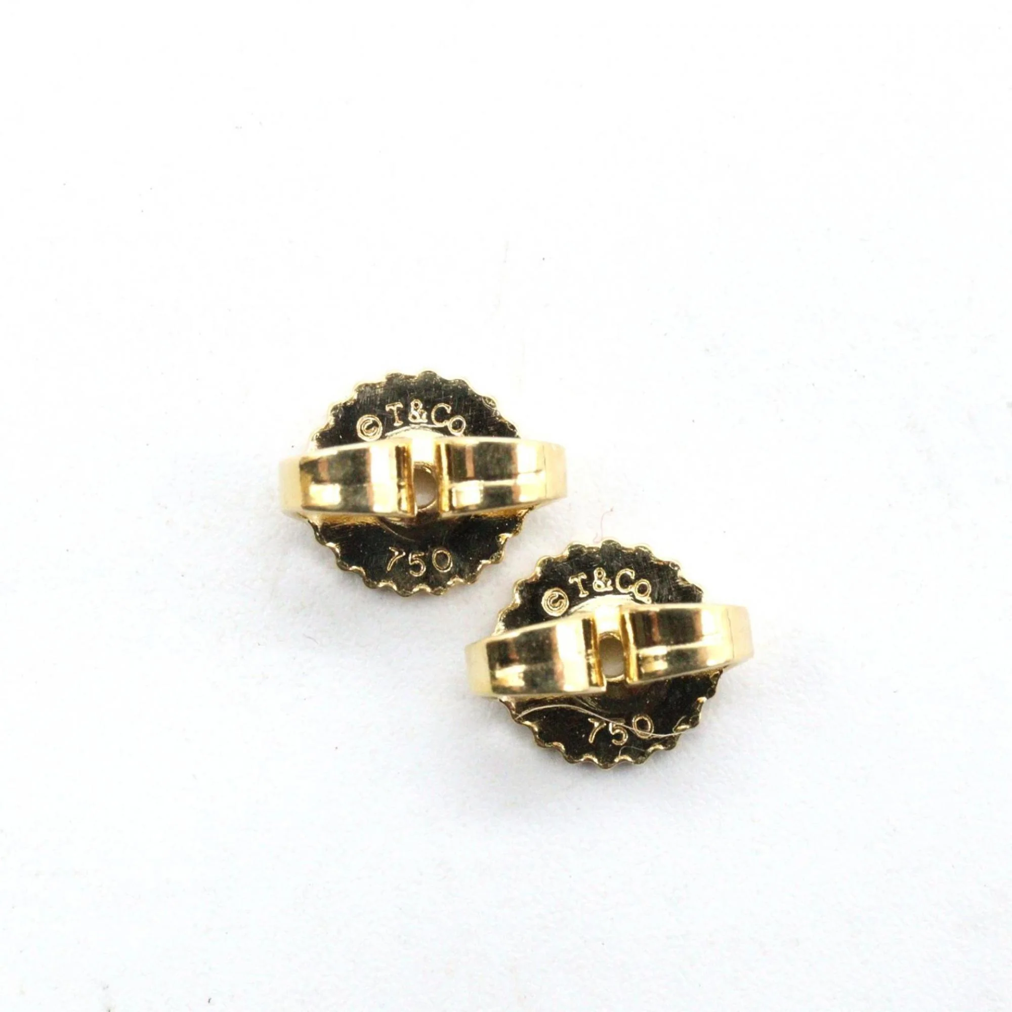 Earrings 18K White Gold and 18K Yellow Gold - Image 5