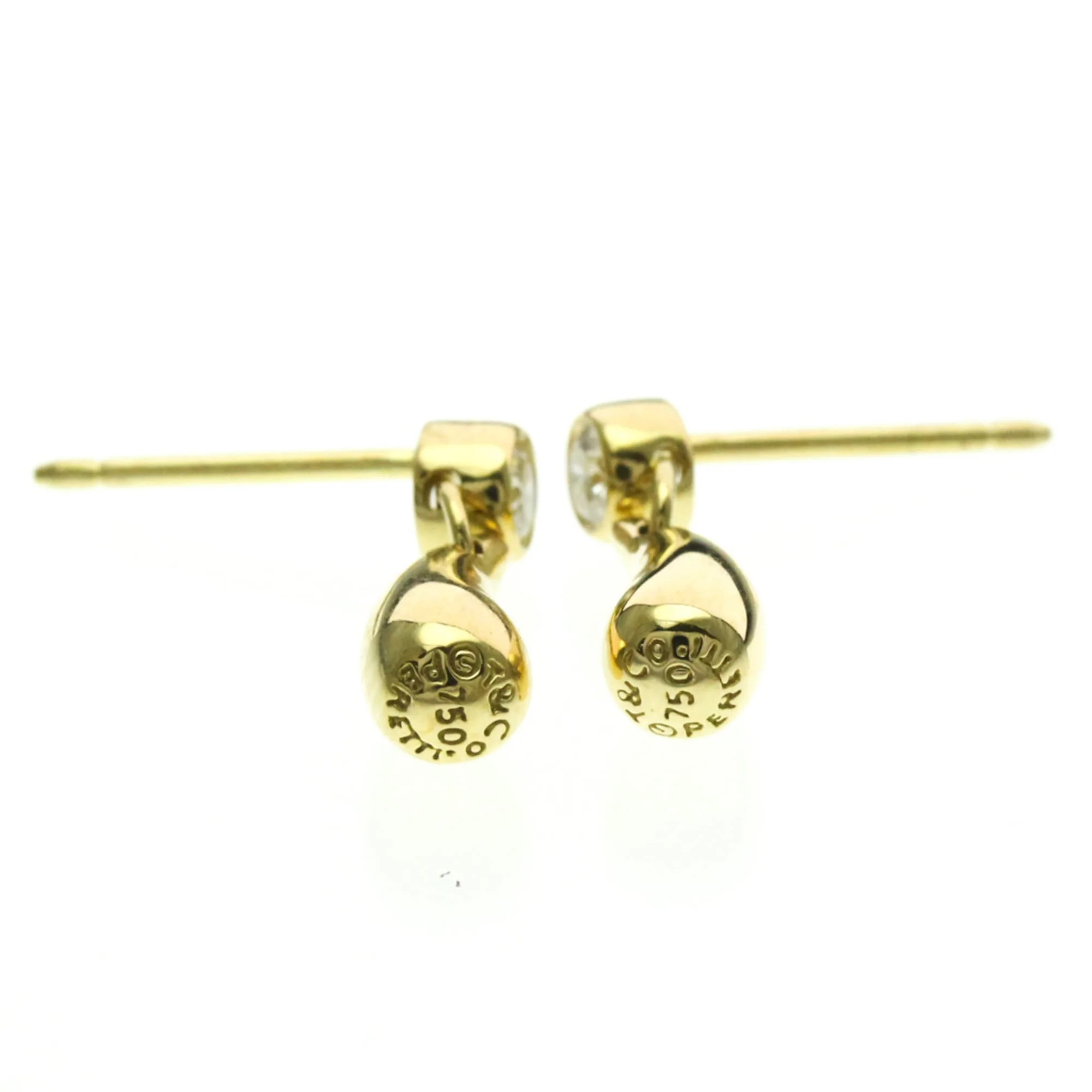 Earrings 18K Yellow Gold - Image 4