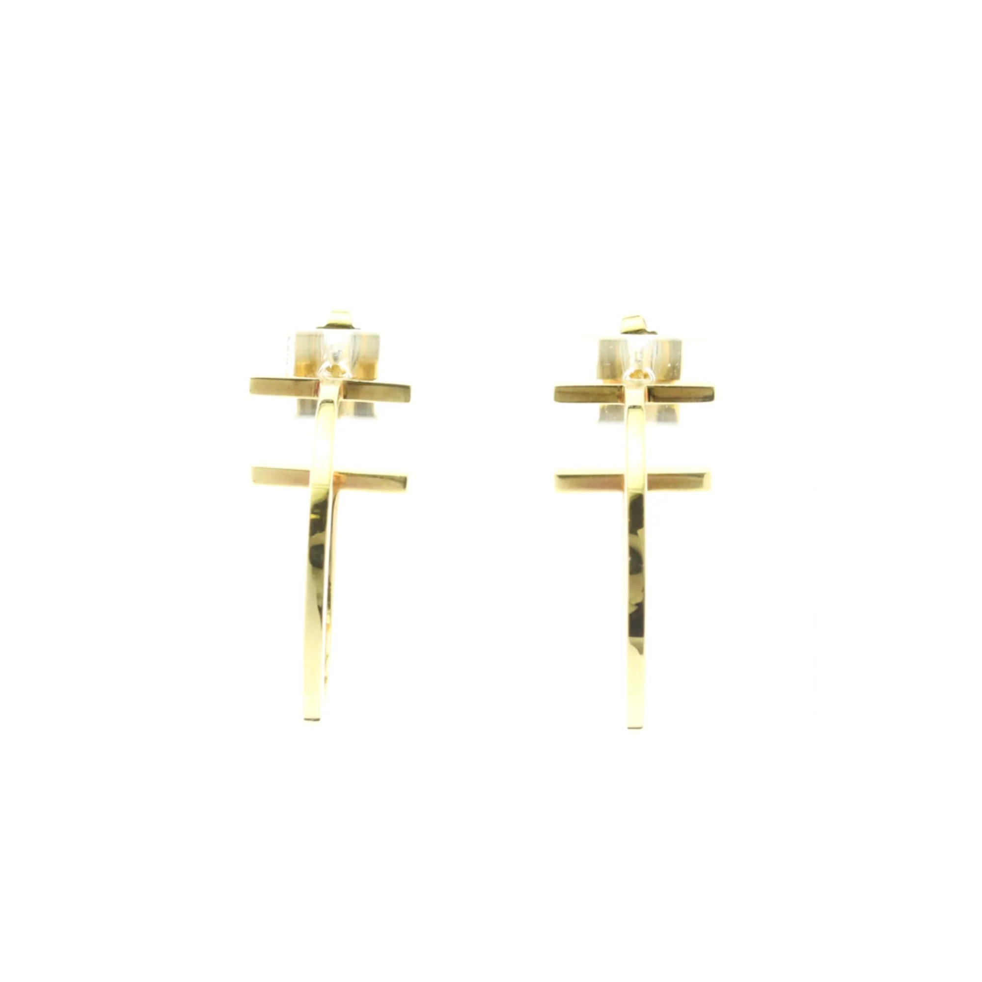 Earrings Hoop 18K Yellow Gold