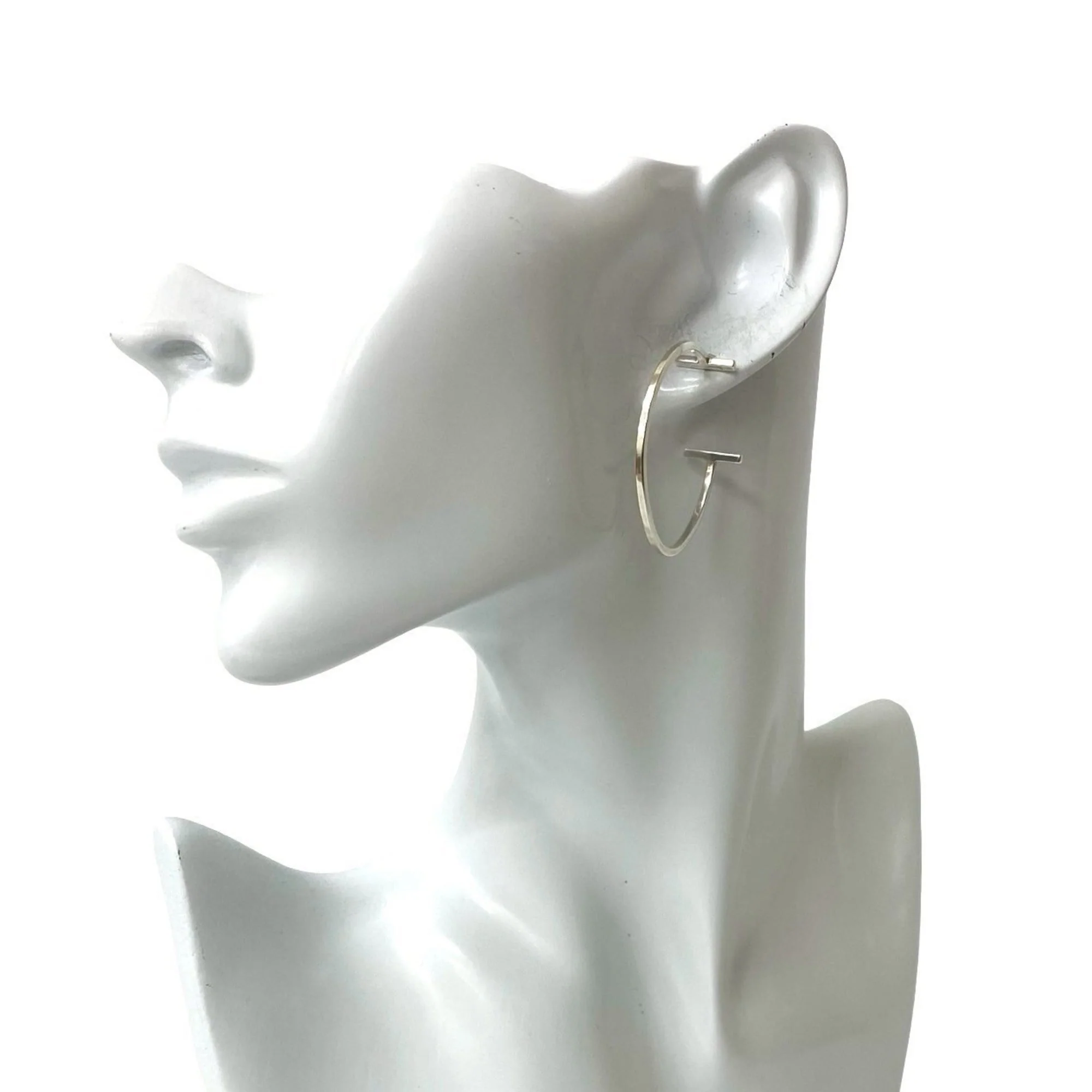 Earrings Hoop Sterling Silver