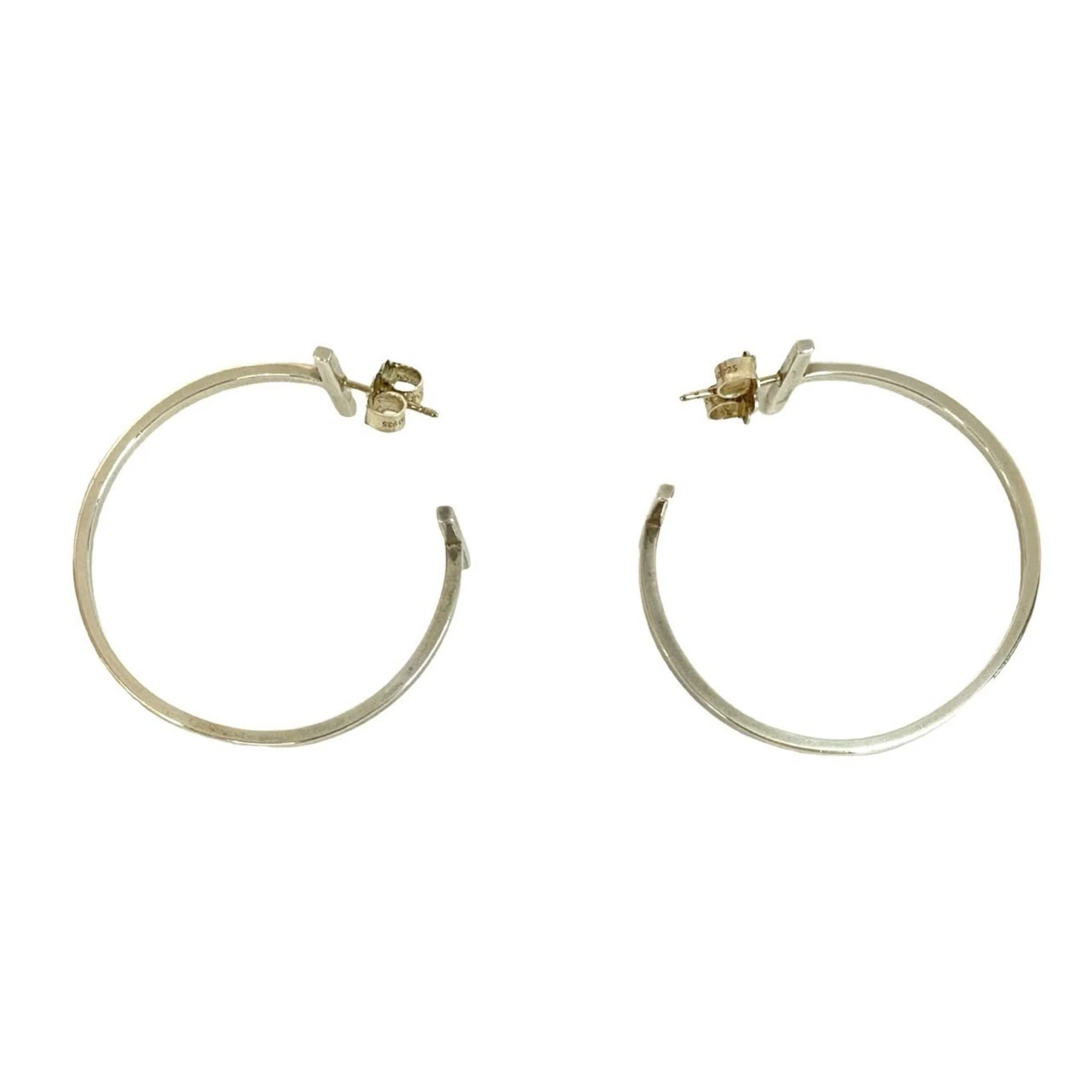 Earrings Hoop Sterling Silver - Image 6