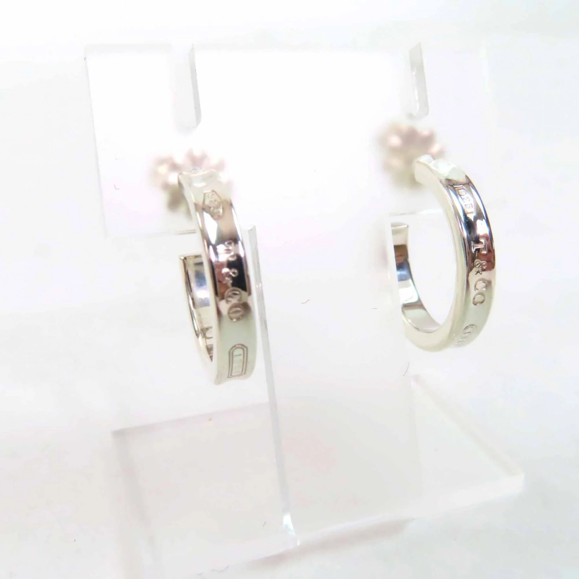 Earrings Hoop Sterling Silver - Image 3