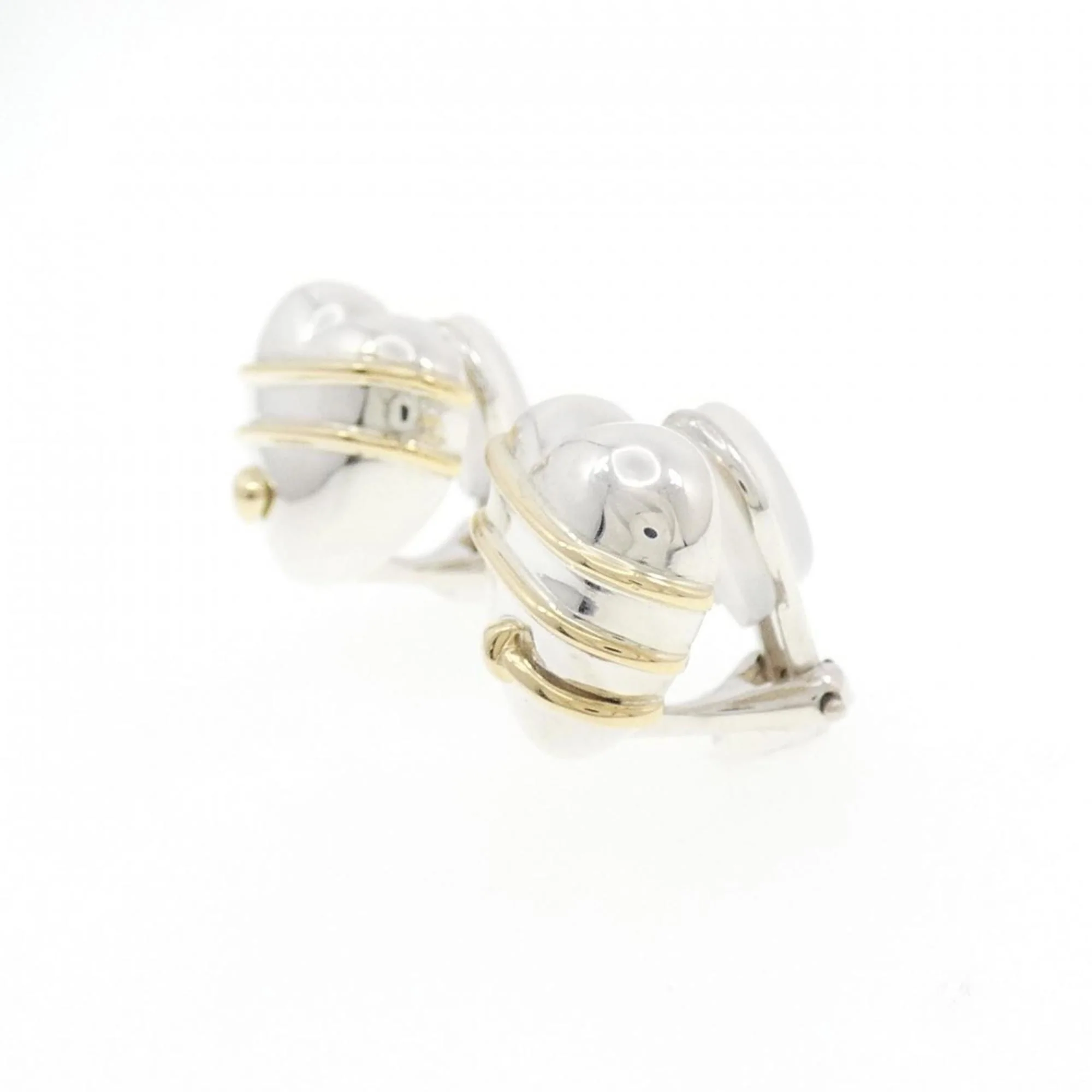 Earrings Sterling Silver and 18K Yellow Gold - Image 2