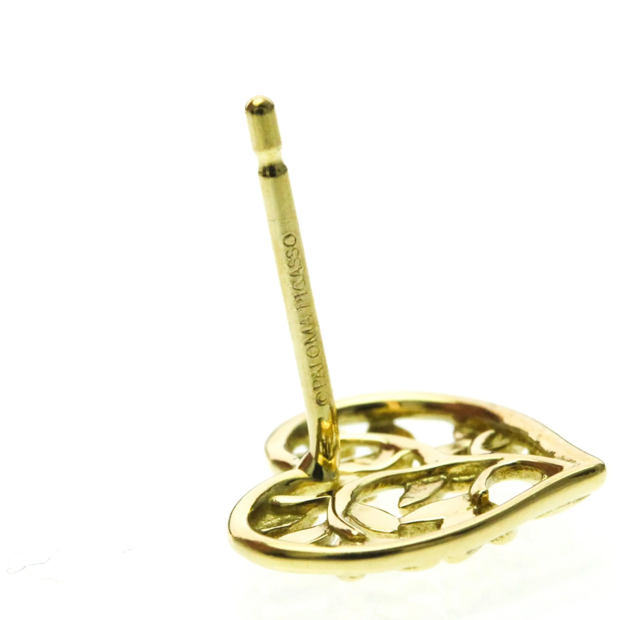 Earrings Stud 18K Yellow Gold - Image 9